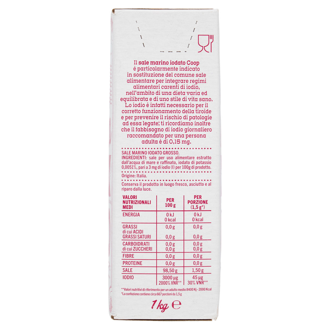 Sale iodato marino grosso coop scatola kg.1 - Immagine 41