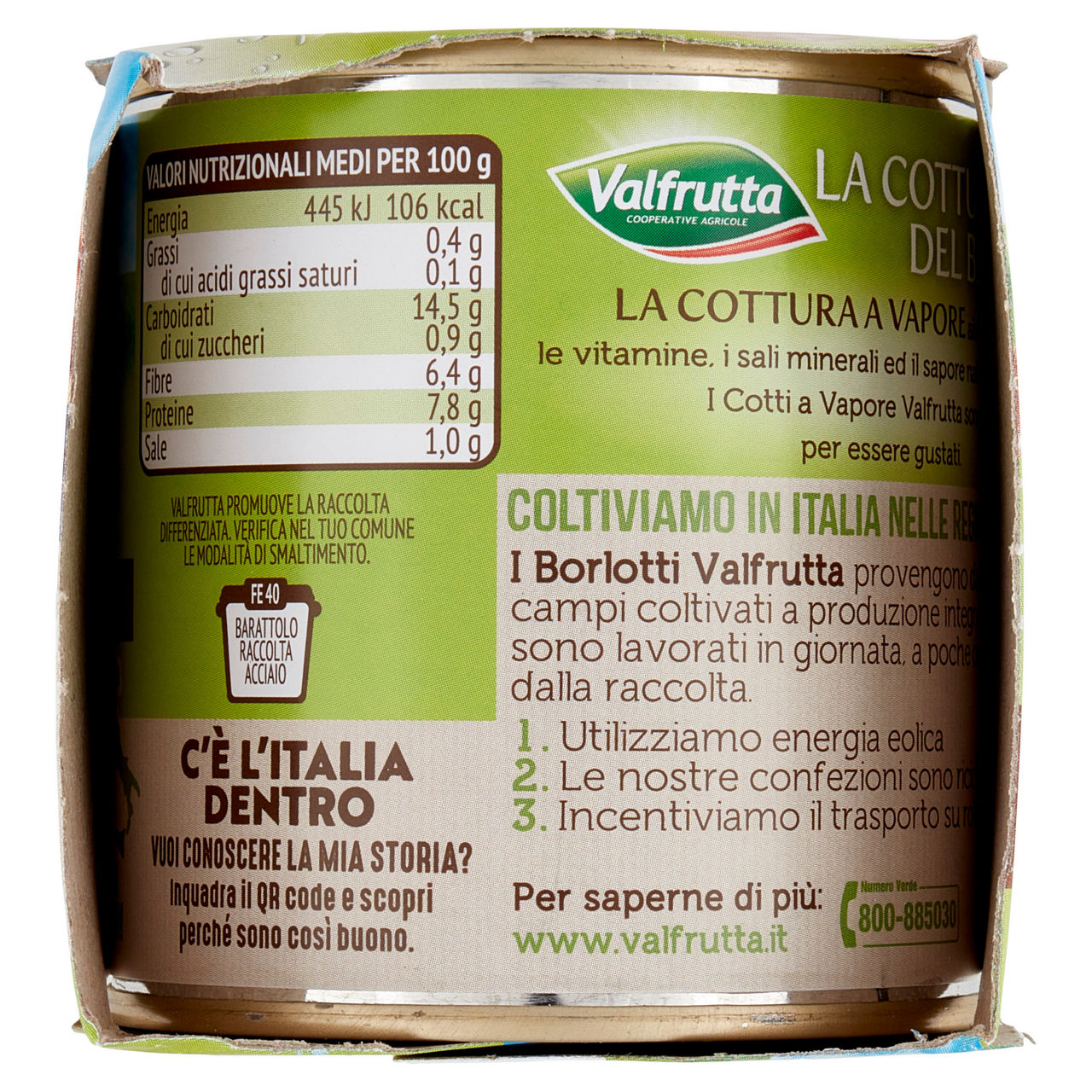 Fagioli borlotti italiani cotti a vapore 3 pz x 140 gr - Immagine 21