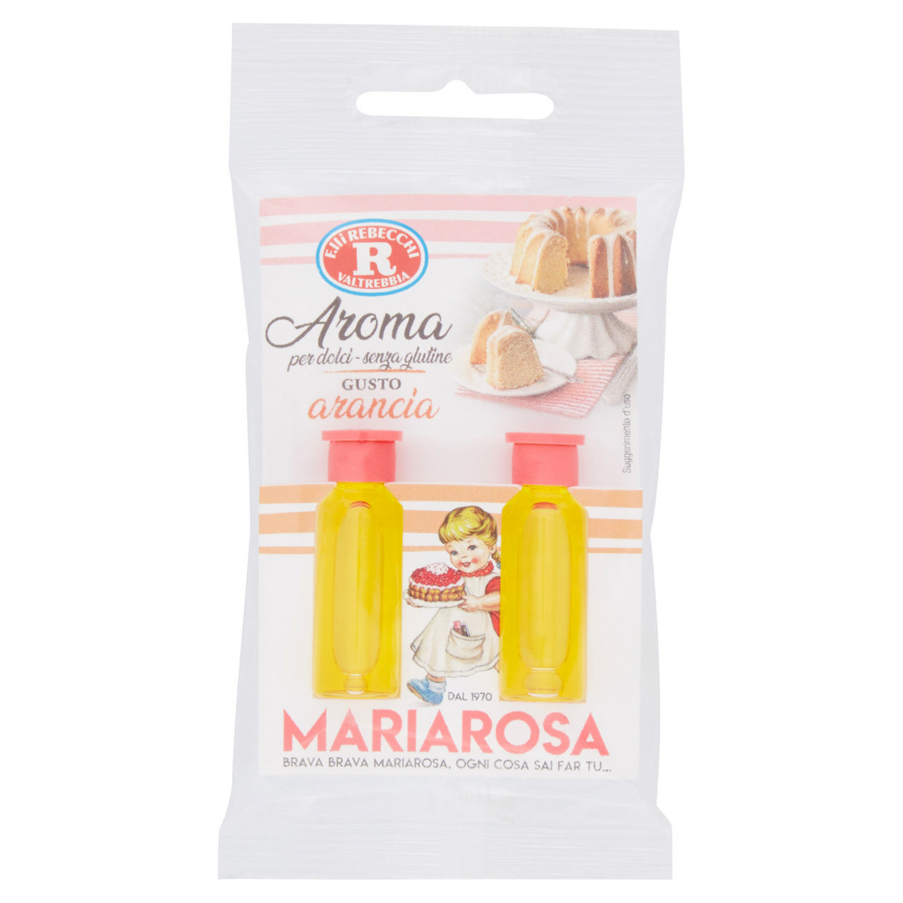 Aroma per dolci gusto arancia 2 pz 10 ml