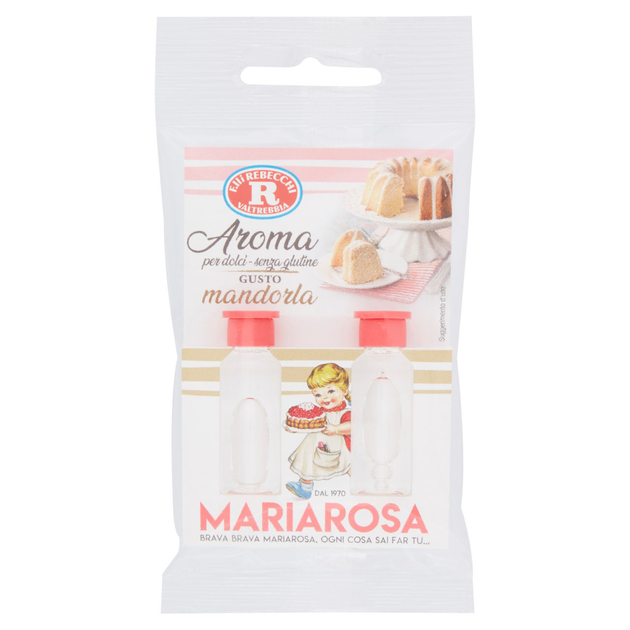 Aroma per dolci gusto mandorla 2 pz 10 ml - Immagine 01