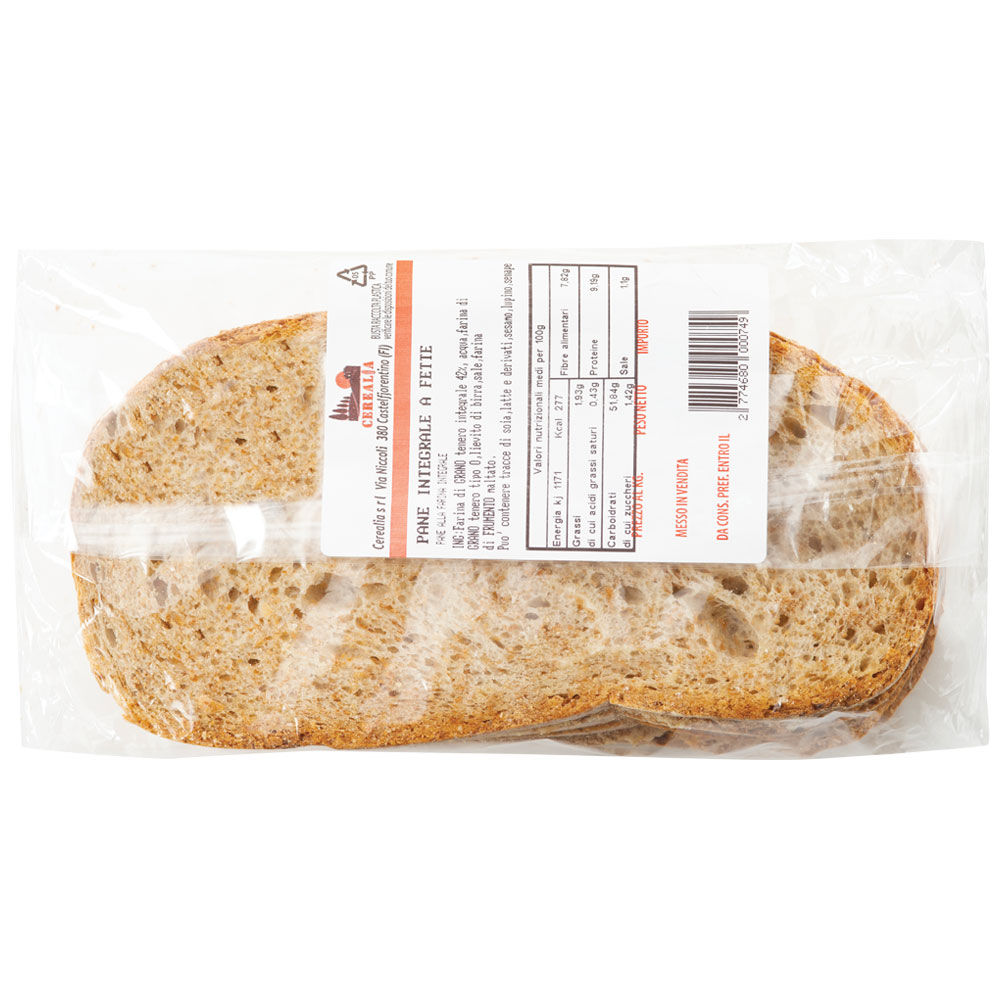Pane integrale Affettato - Immagine 01