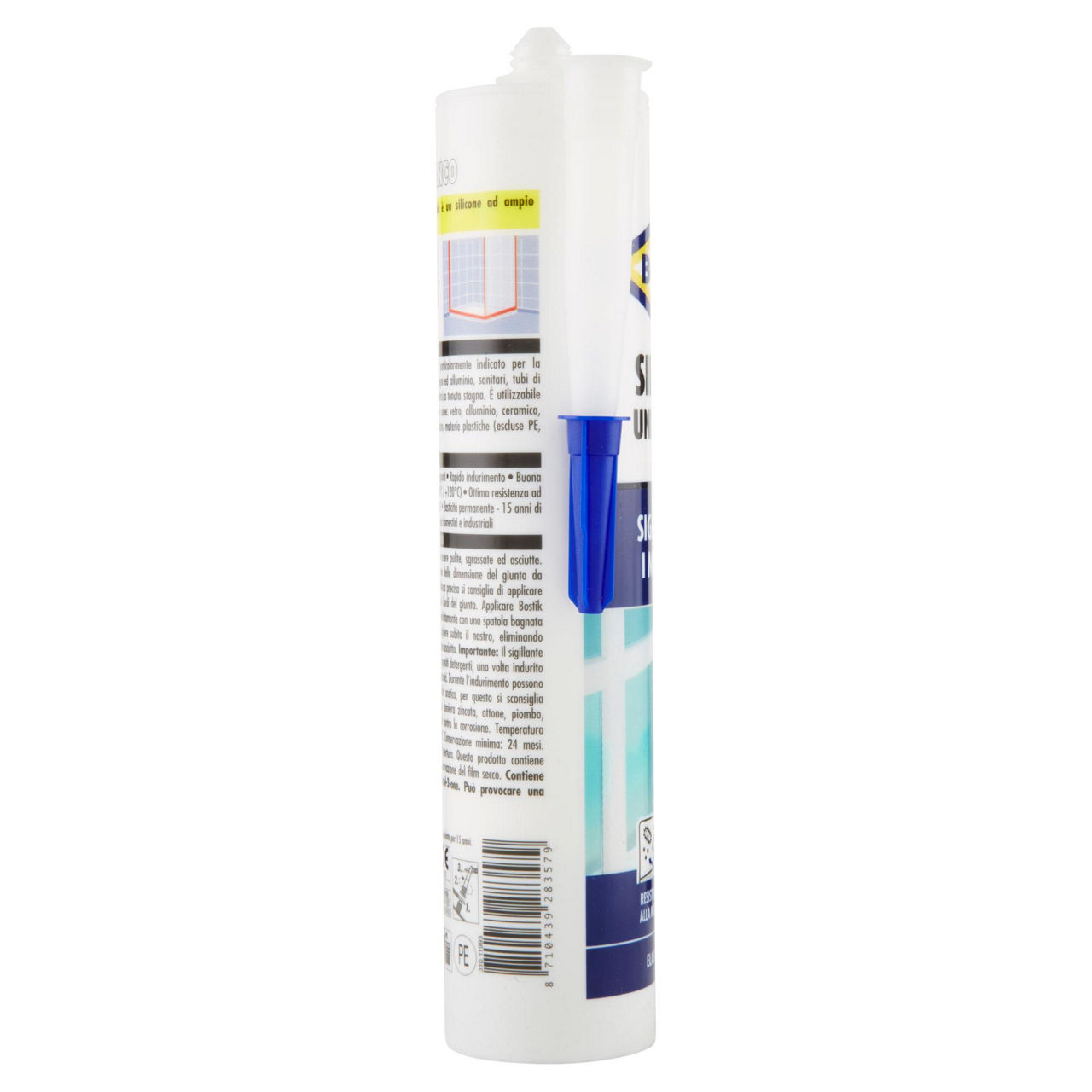 Silicone universale bianco 280 ml bostik - Immagine 51
