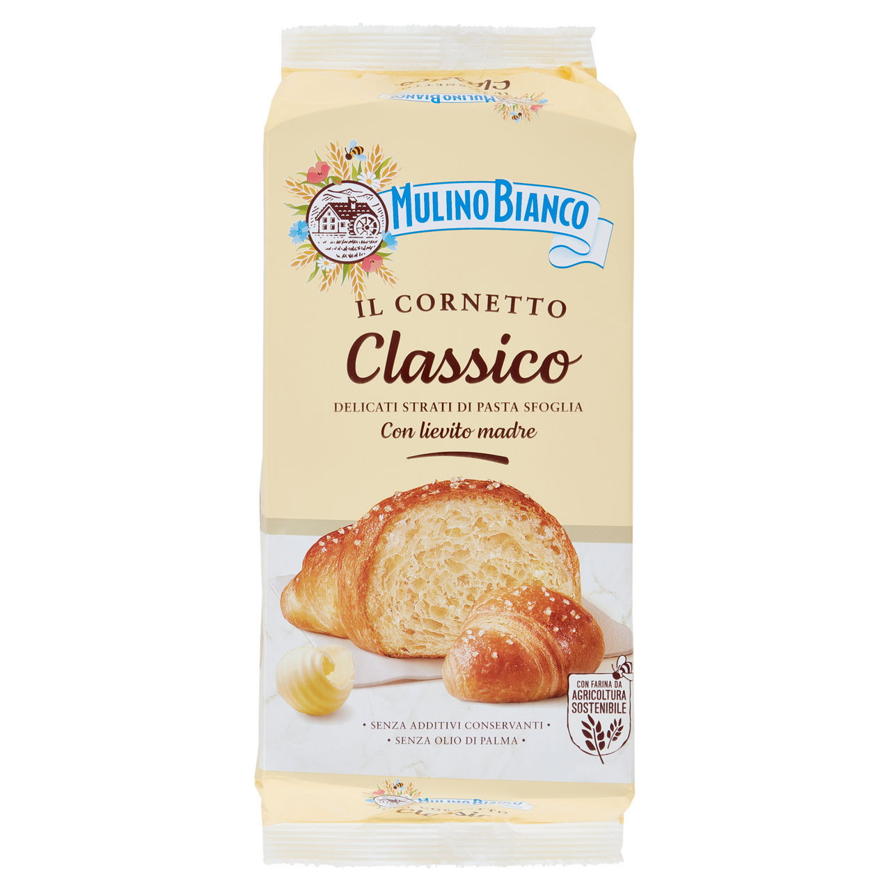Cornetti classici 6 pz 240 gr - Immagine 01