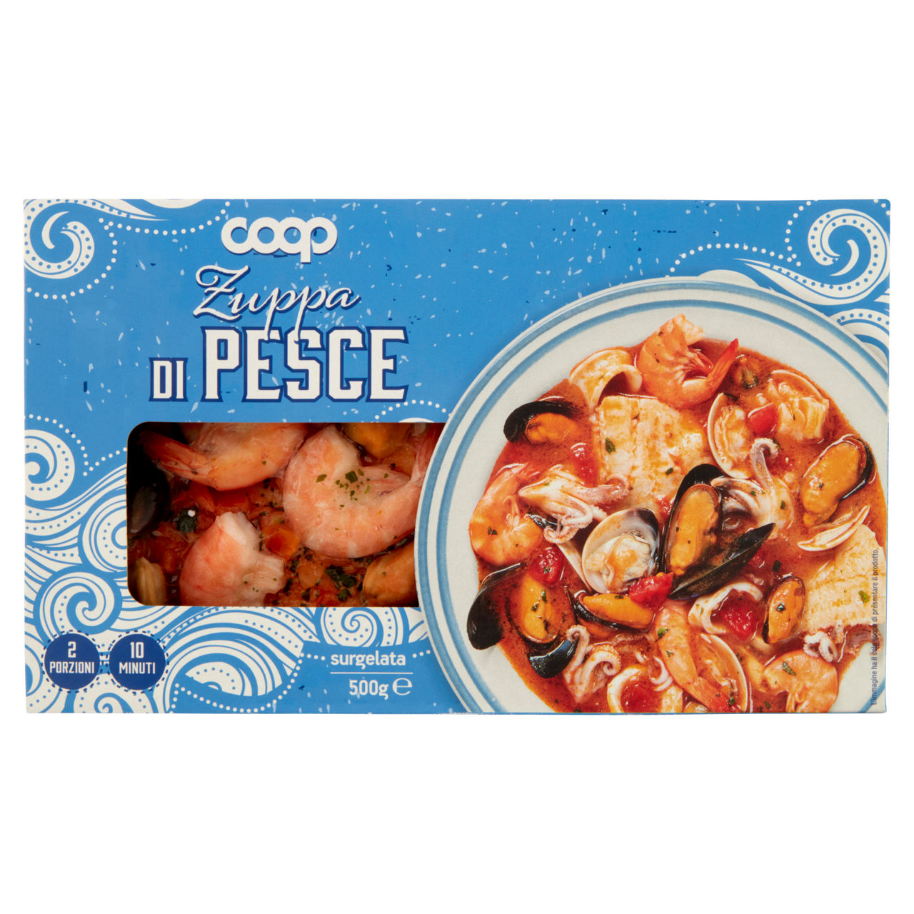 Zuppa di pesce surgelata 500 gr - Immagine 01