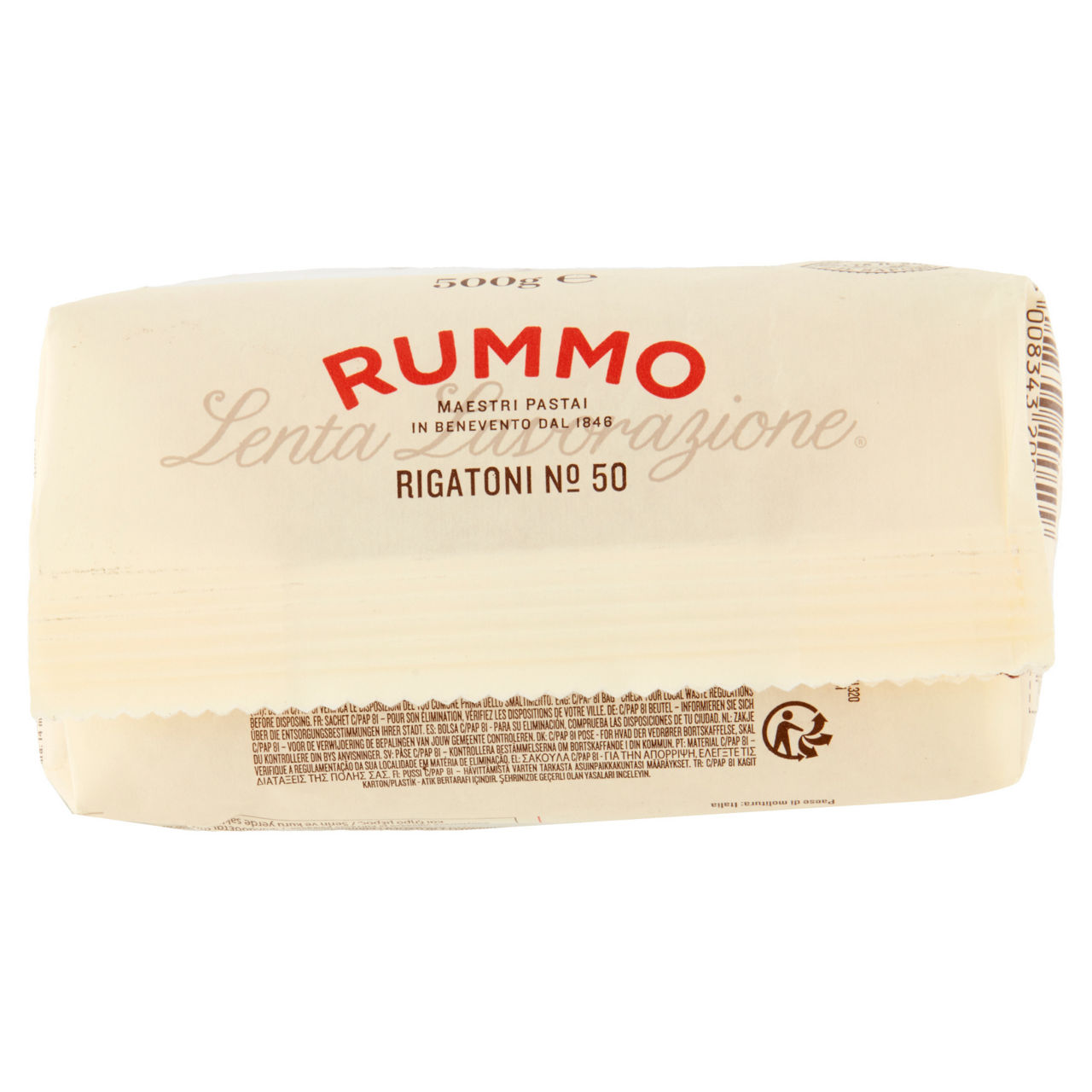 Rigatoni n. 50 pasta di semola di grano duro 500 gr - Immagine 11