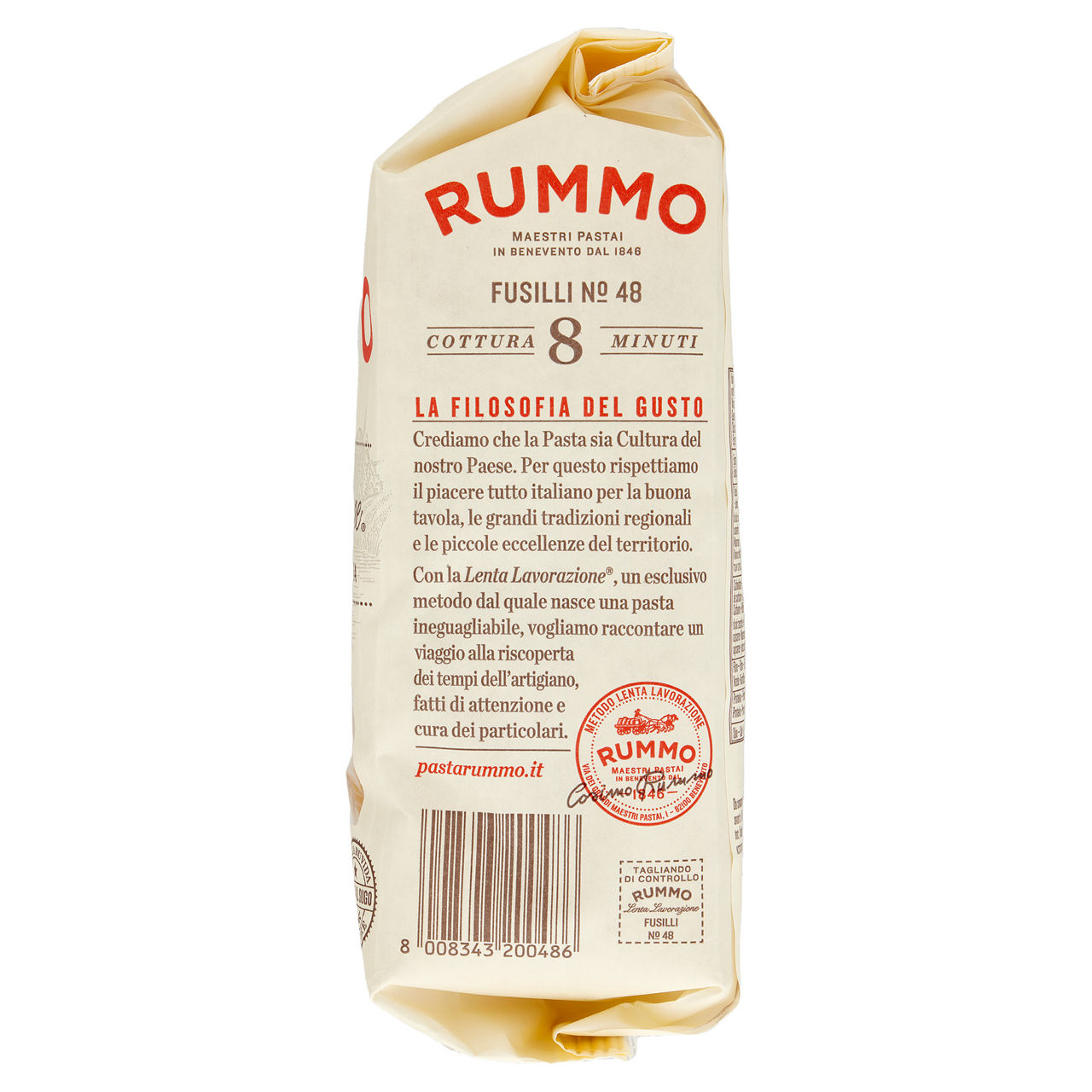 Fusilli n. 48 pasta di semola di grano duro 500 gr - Immagine 21