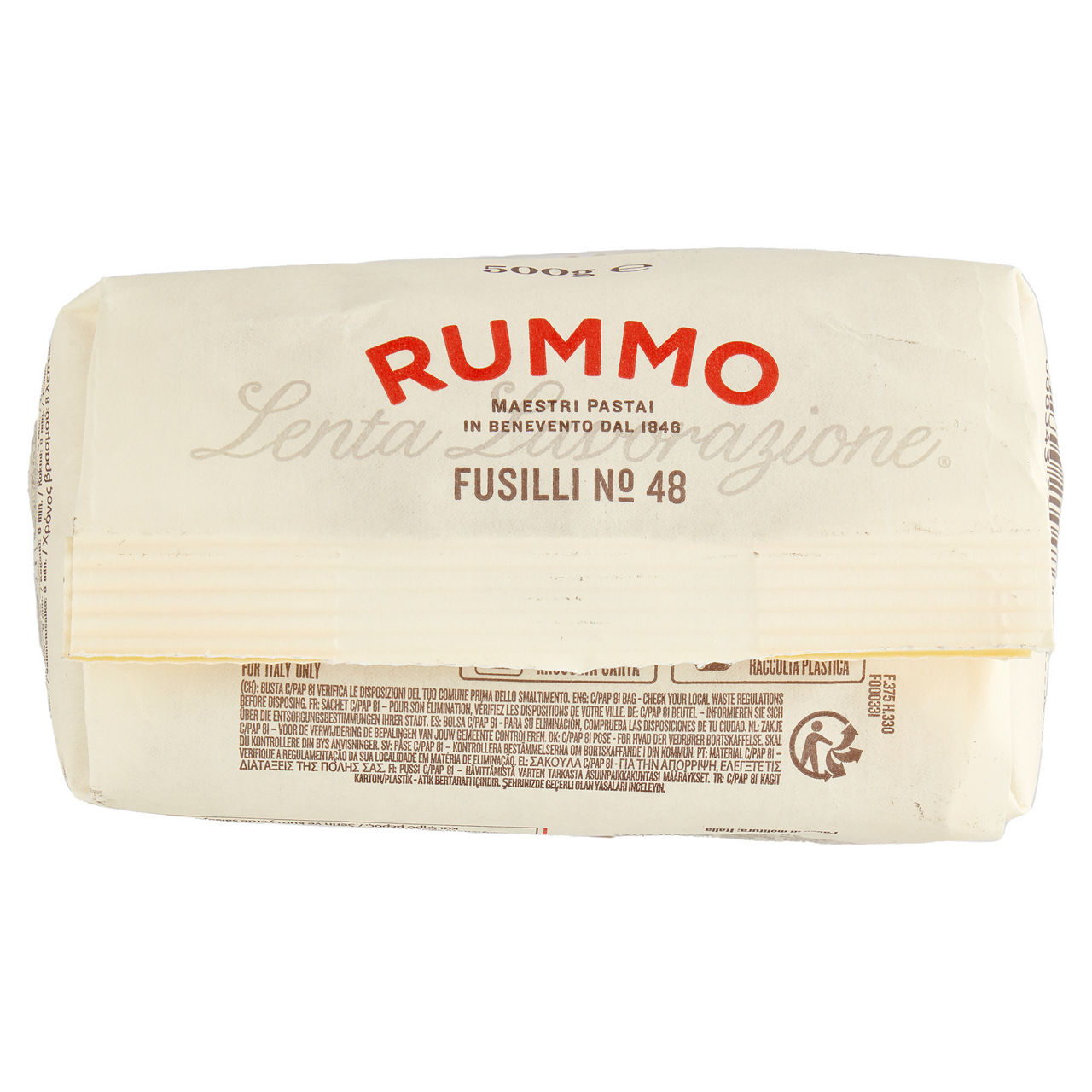 Fusilli n. 48 pasta di semola di grano duro 500 gr - Immagine 41