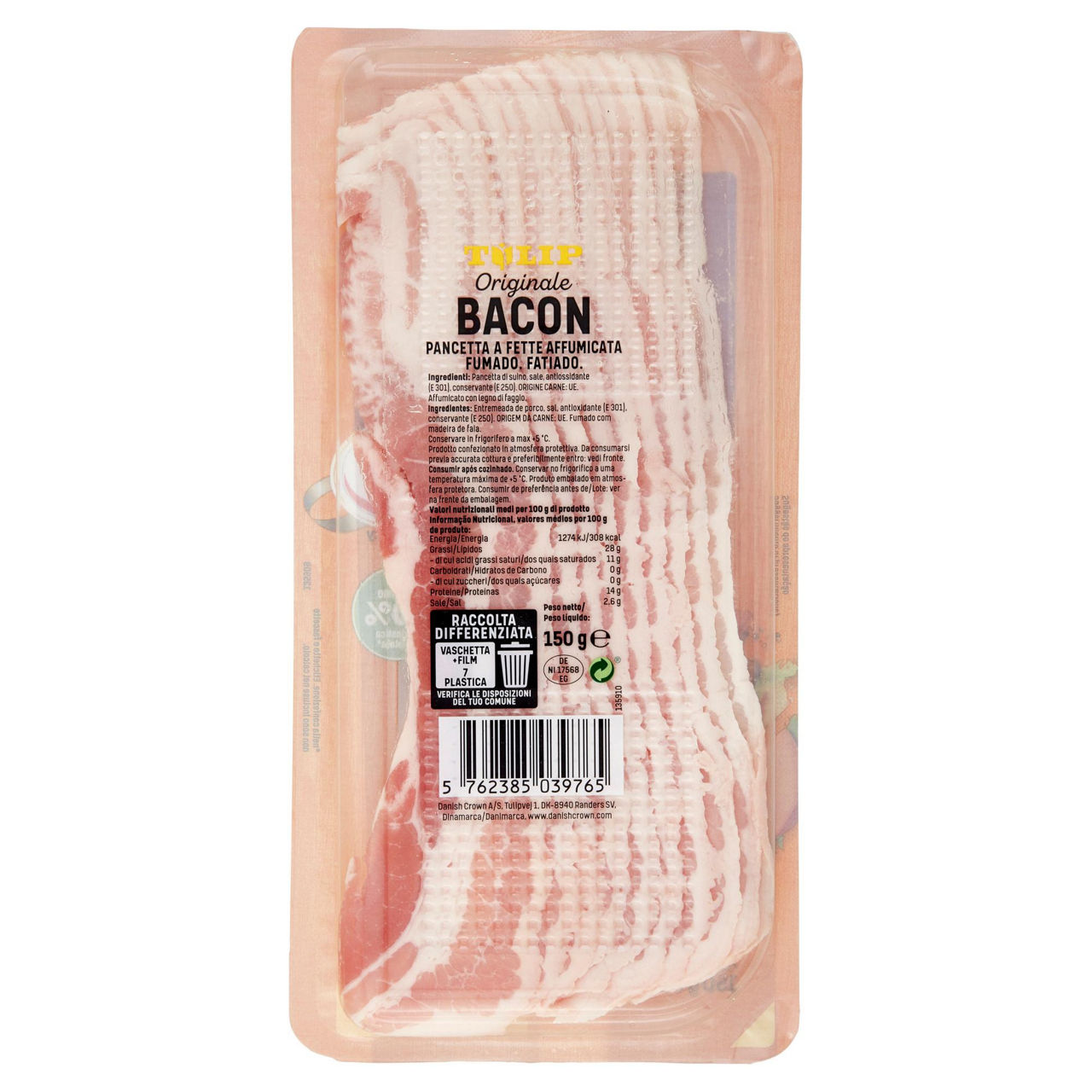 Bacon affumicato a fette 150 gr - Immagine 51