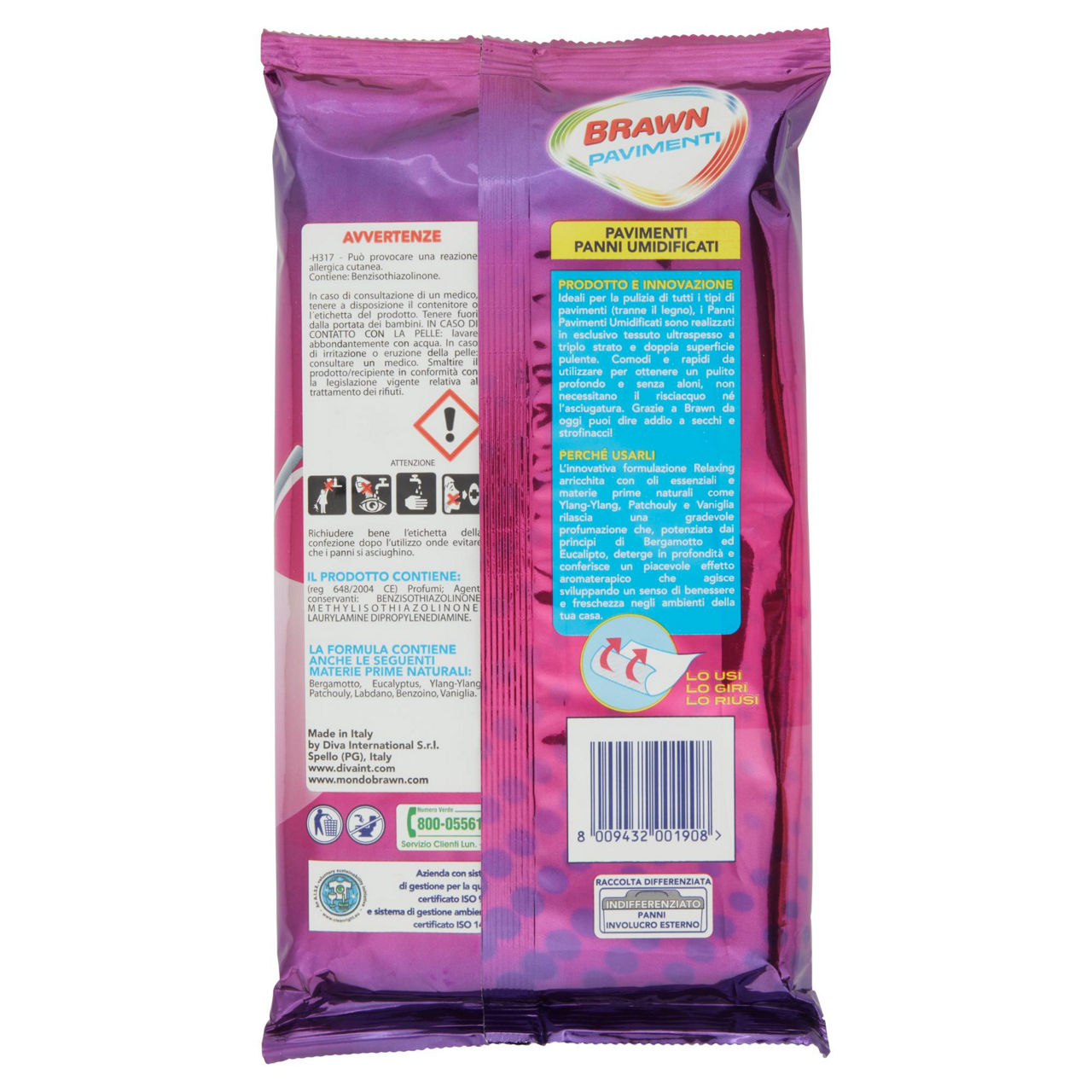 Panni umidificati igienizzanti 12 pz - Immagine 51