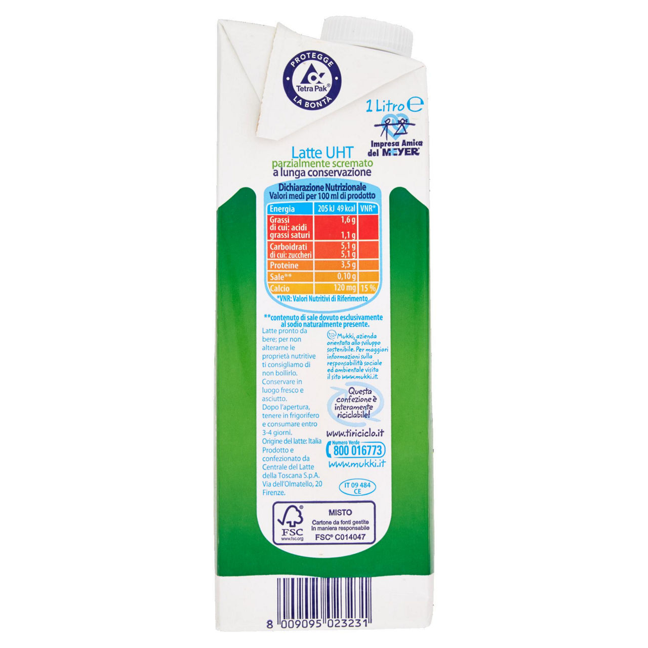 Latte parzialmente scremato 1 lt - Immagine 11