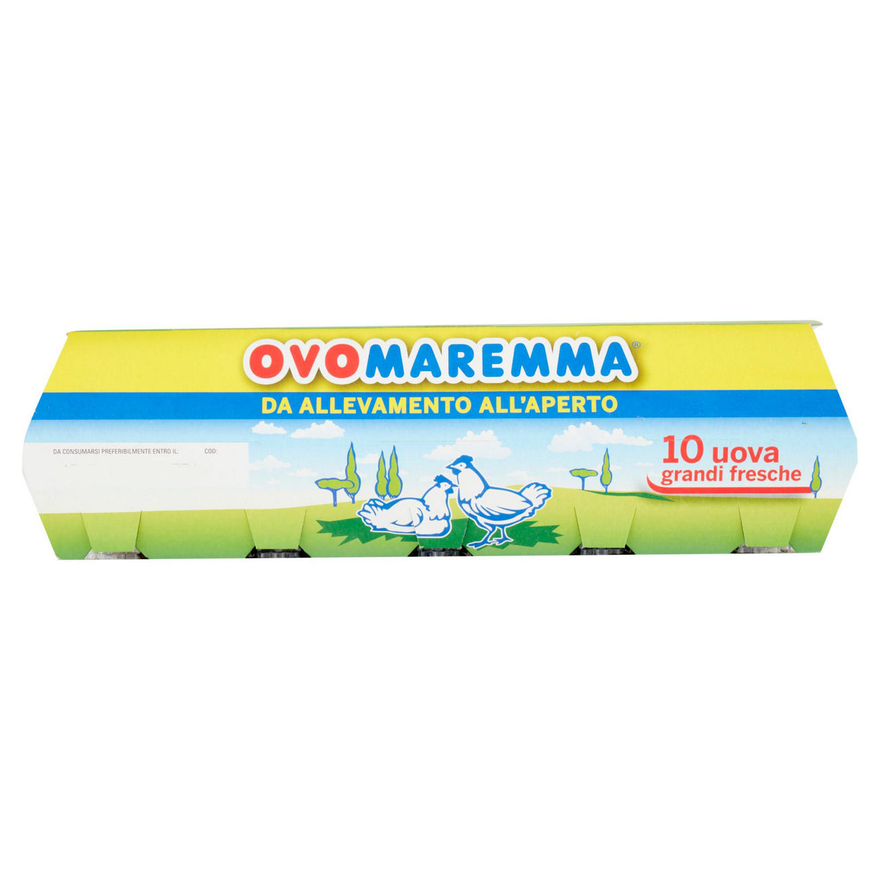 Uova grandi fresche da allevamento all'aperto 10 pz - Immagine 41