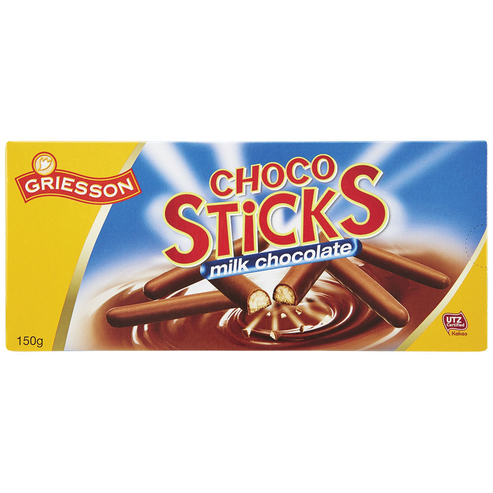 Bastoncini ricoperti al cioccolato al latte Choco Sticks 150 gr - Immagine 11