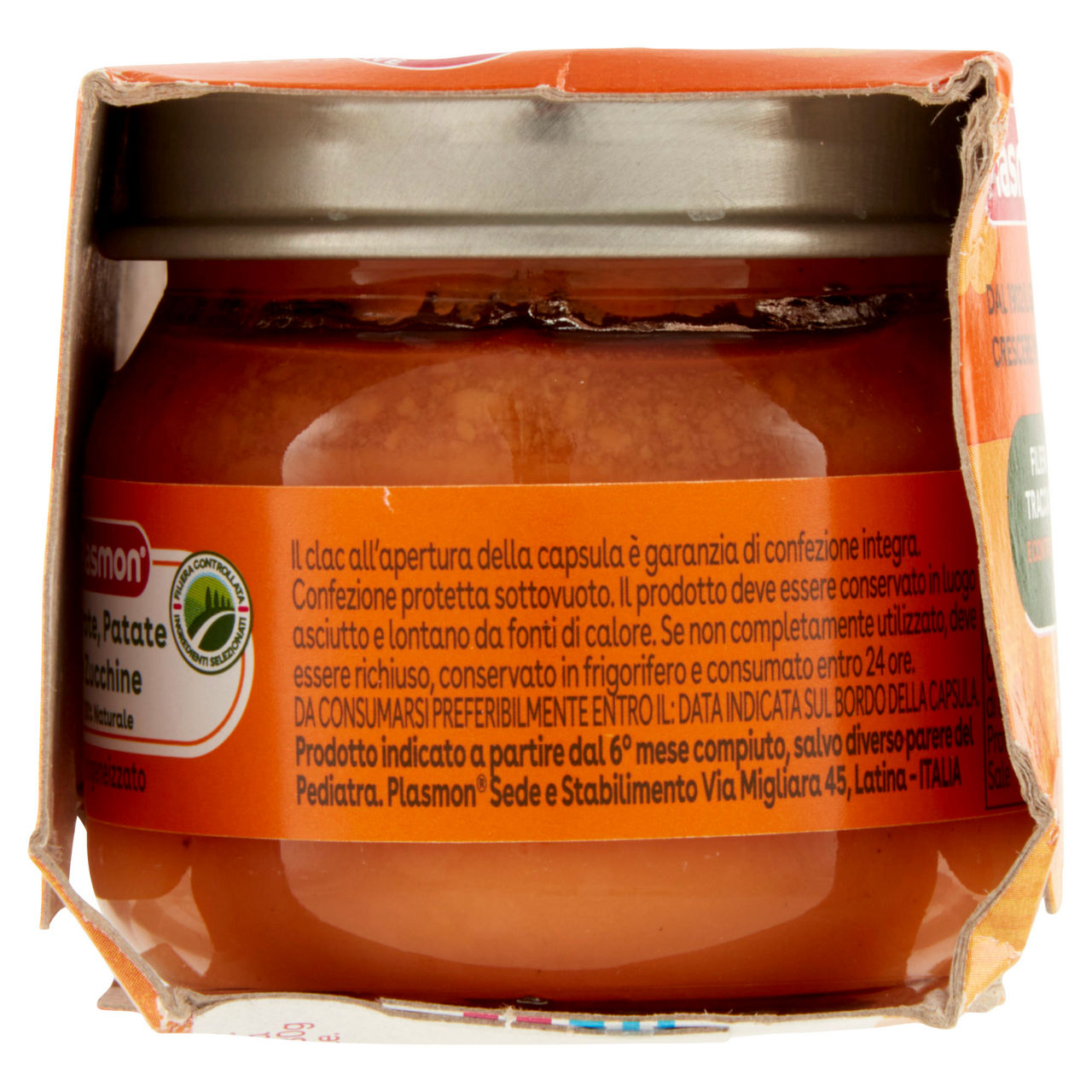 Omogeneizzato di carote patate e zucchine 2 pz x 80 gr - Immagine 11