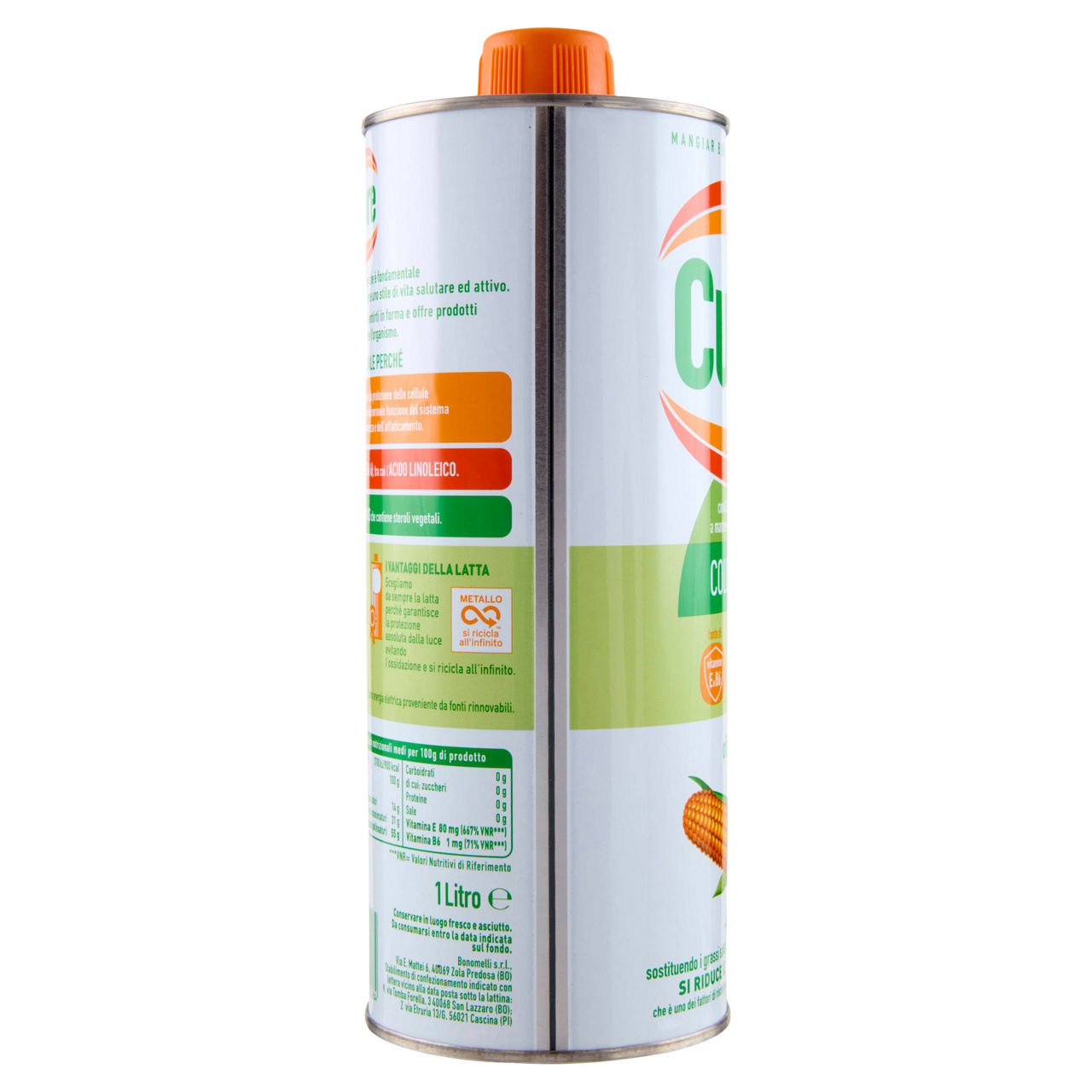 Olio di semi di mais dietetico cuore latt.con tappo lt.1 - Immagine 31