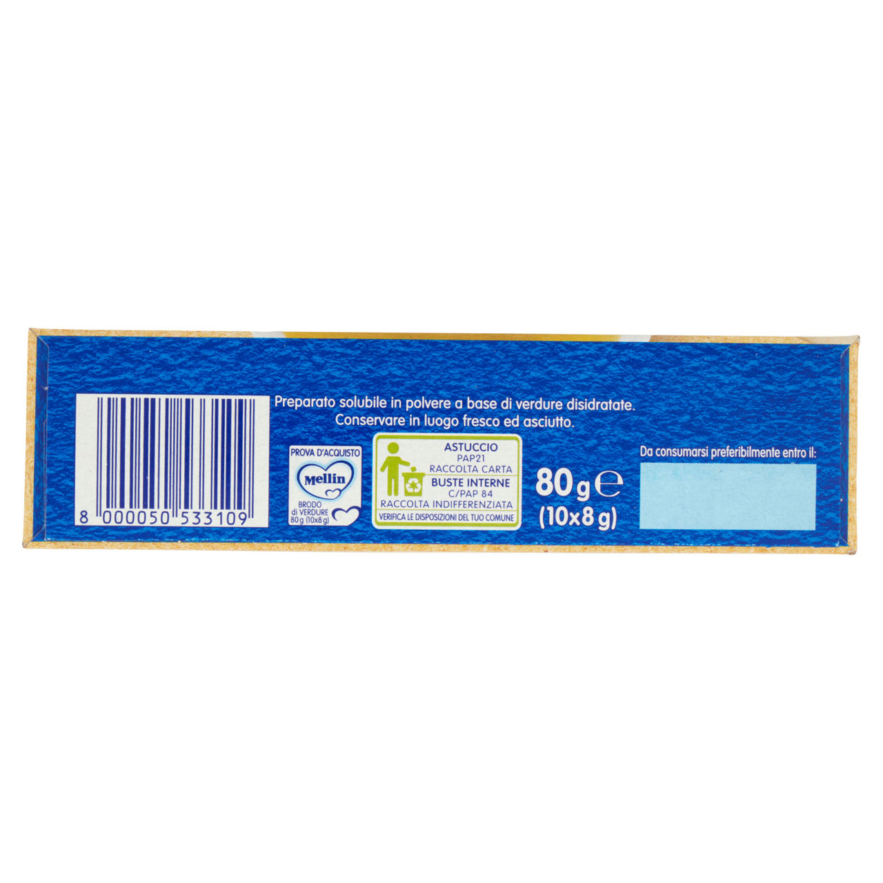 Brodo di verdure 10 bustine monodose 80 gr - Immagine 51
