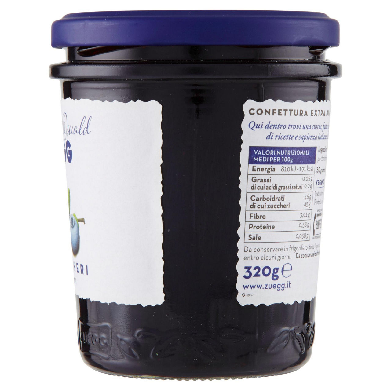 Confettura extra di mirtilli neri selvatici 320 gr - Immagine 41