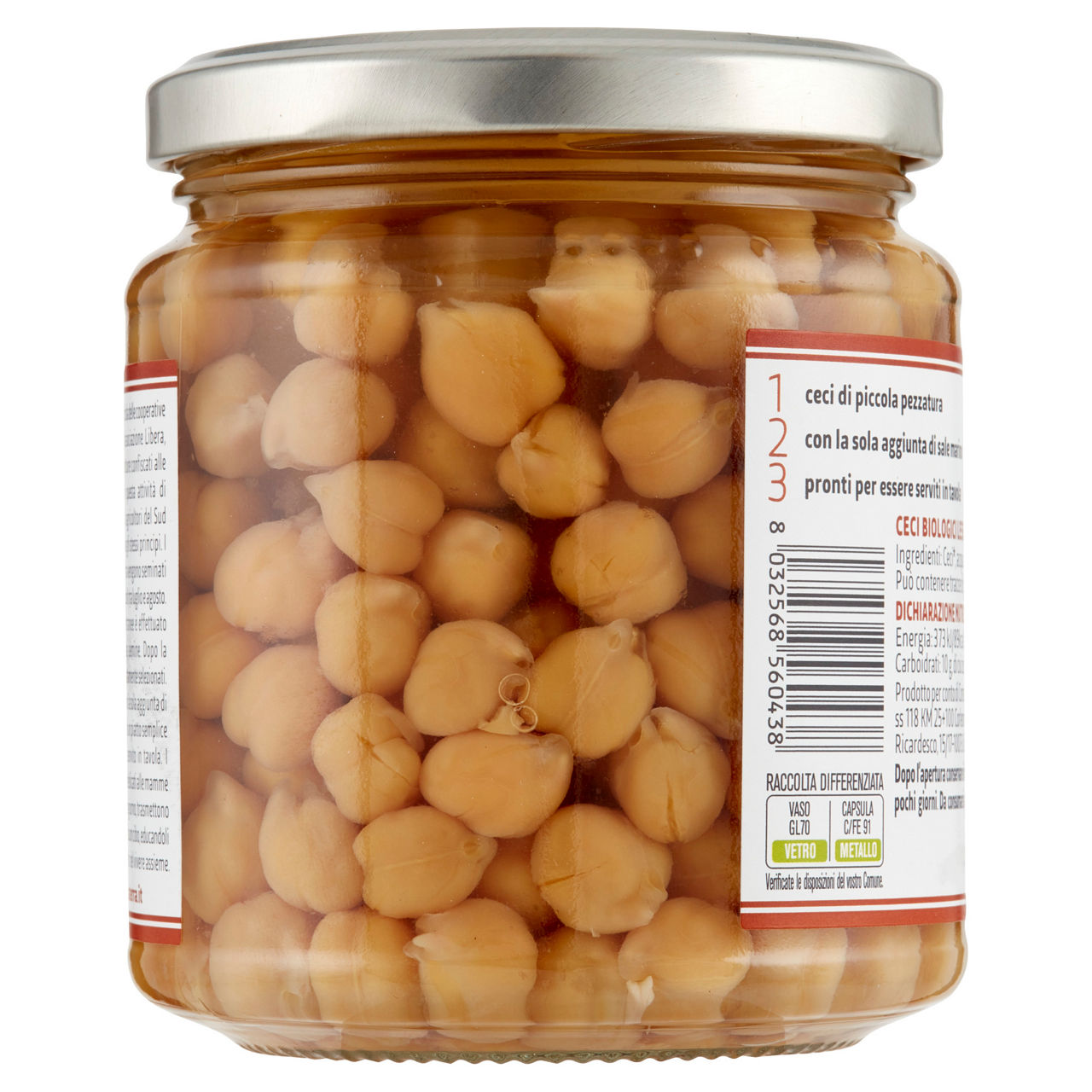 Ceci lessati bio 220 gr - Immagine 51