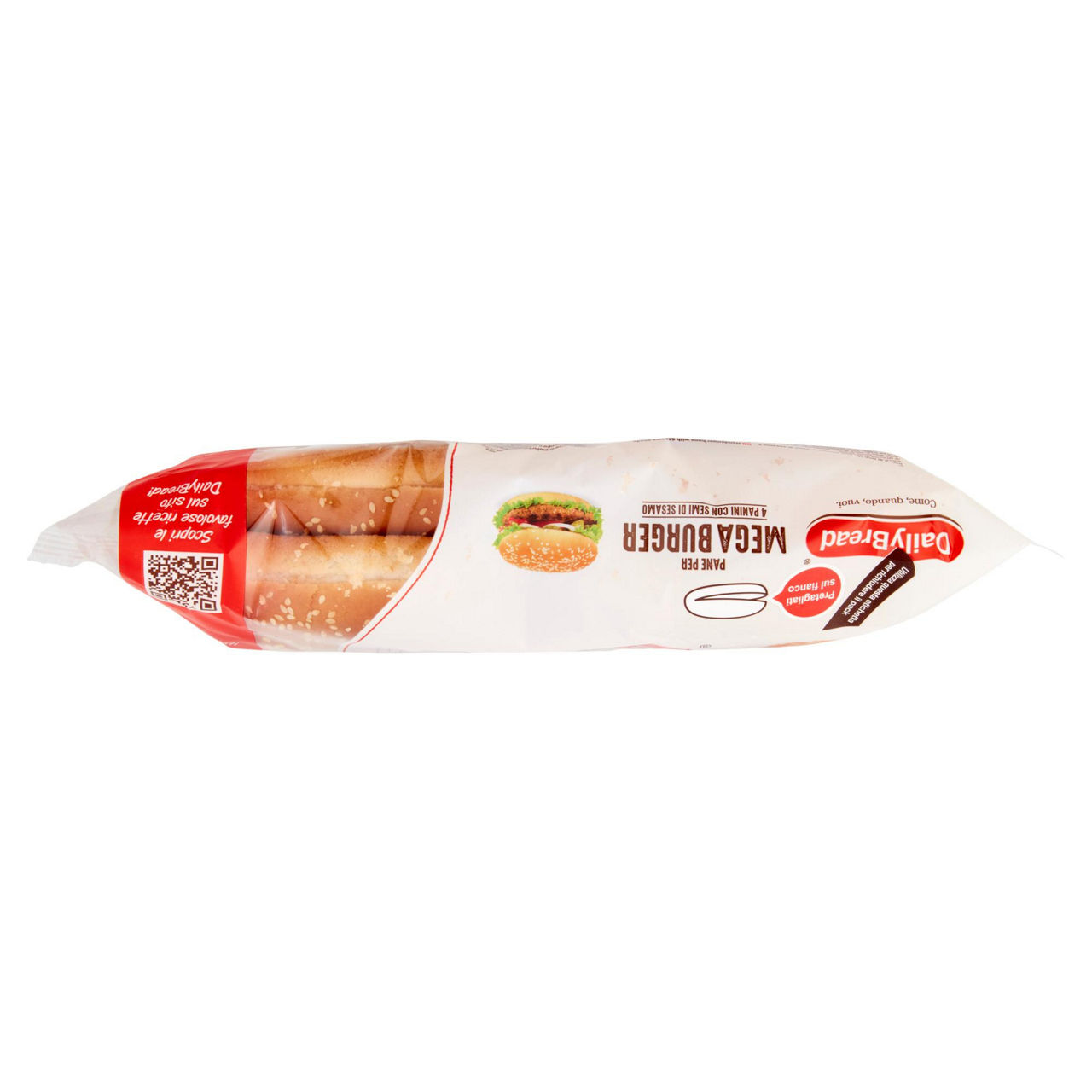 Panini megaburger sesamo daily bread pz. 4 gr 300 - Immagine 11