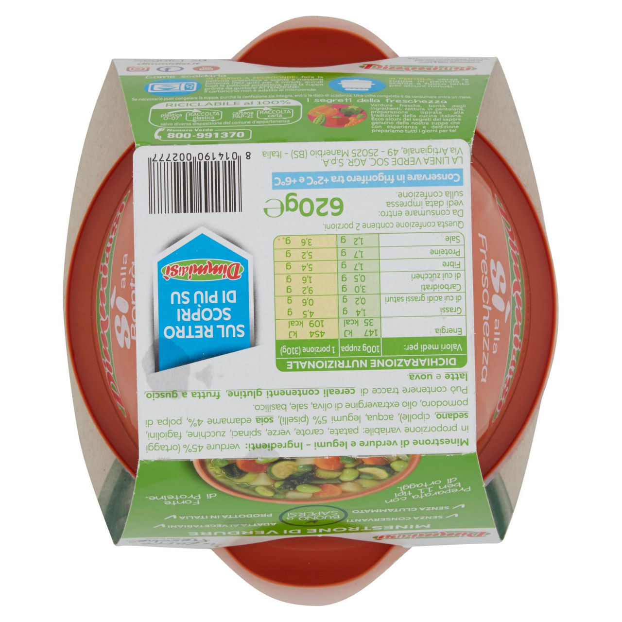 Minestrone di verdure 620 gr - Immagine 31