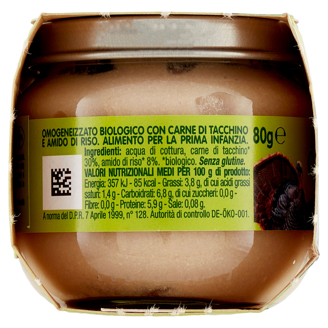 Omogeneizzato di tacchino bio 2 pz x 80 gr - Immagine 41