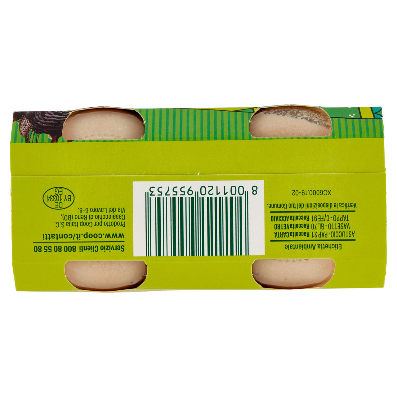 Omogeneizzato di tacchino bio 2 pz x 80 gr - Immagine 61