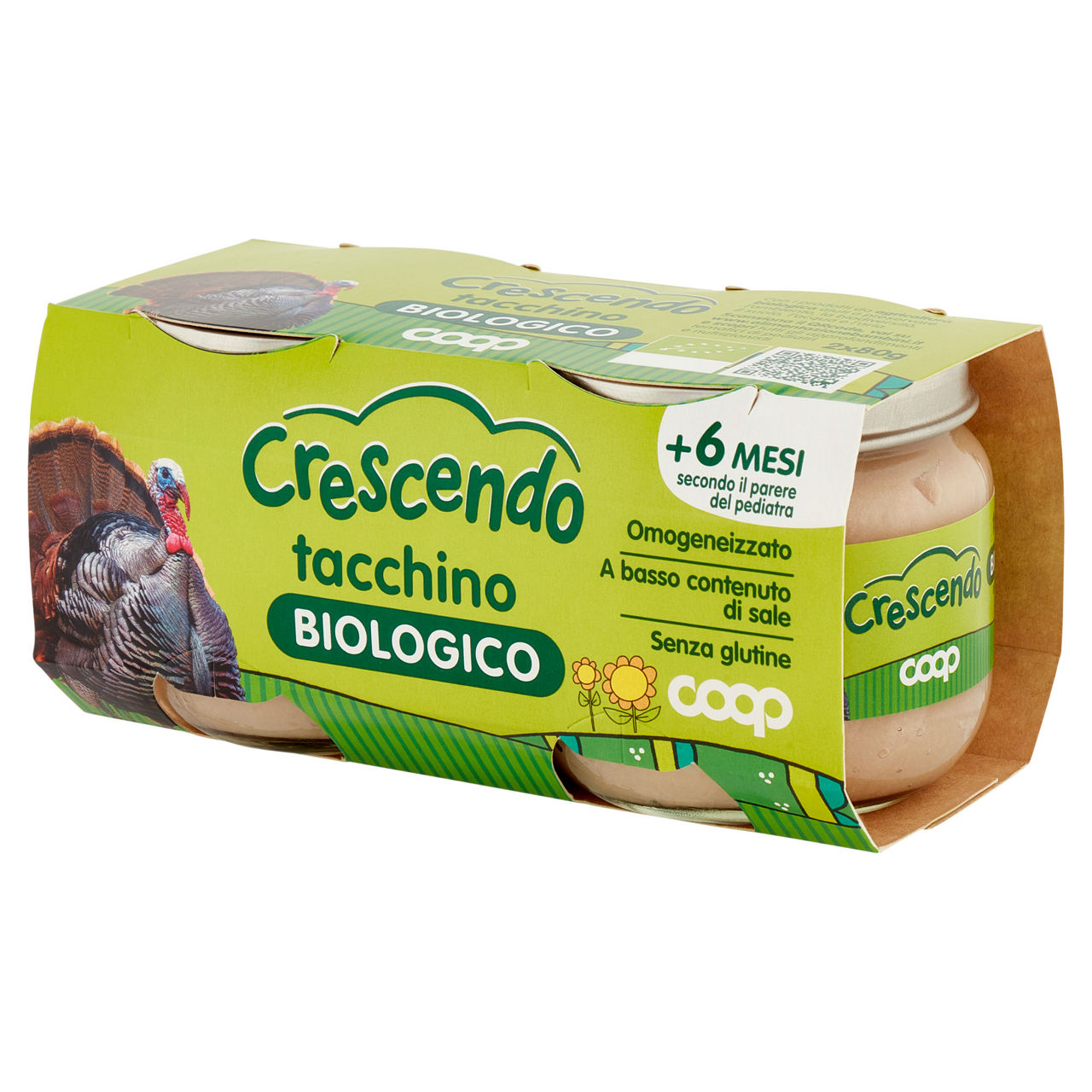 Omogeneizzato di tacchino bio 2 pz x 80 gr - Immagine 51