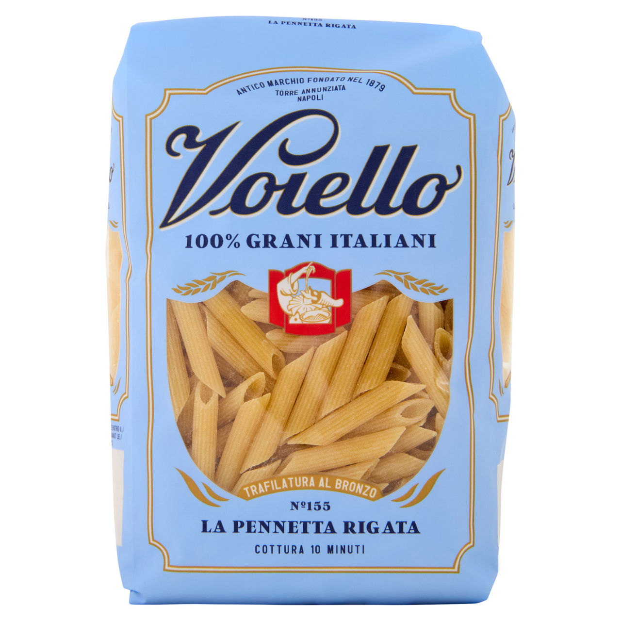 Pennette rigate n. 155 pasta di semola di grano duro 500 gr - Immagine 01