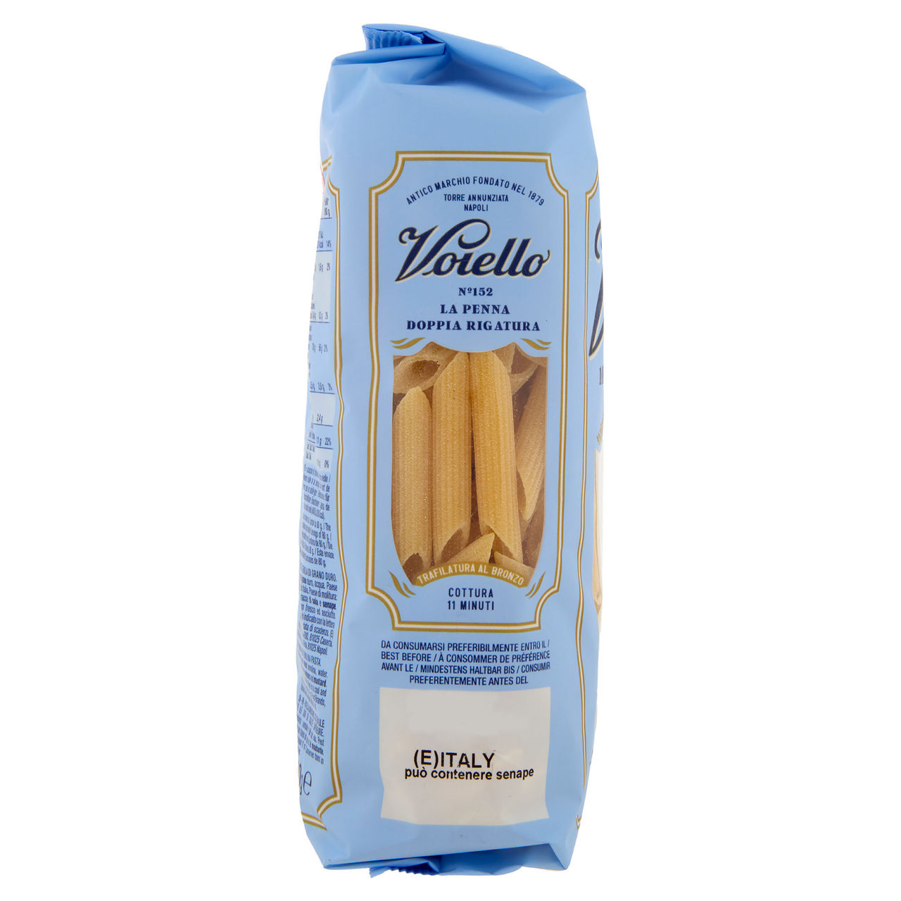 Penna doppia rigatura n. 152 pasta di semola di grano duro 500 gr - Immagine 21