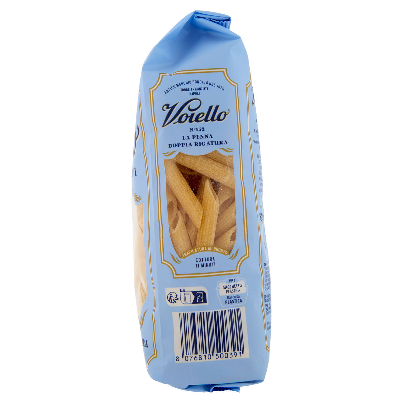 Penna doppia rigatura n. 152 pasta di semola di grano duro 500 gr - Immagine 41
