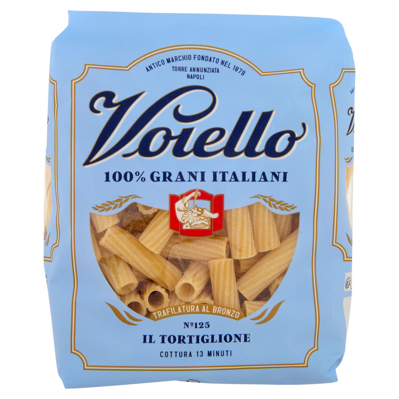 Tortiglioni n. 125 pasta di semola di grano duro 500 gr