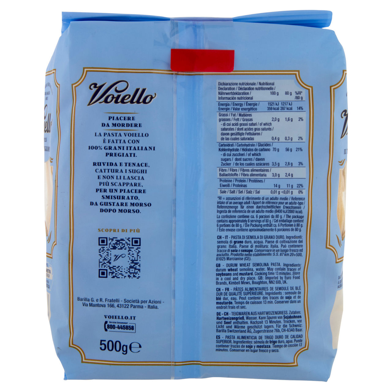 Tortiglioni n. 125 pasta di semola di grano duro 500 gr - Immagine 21
