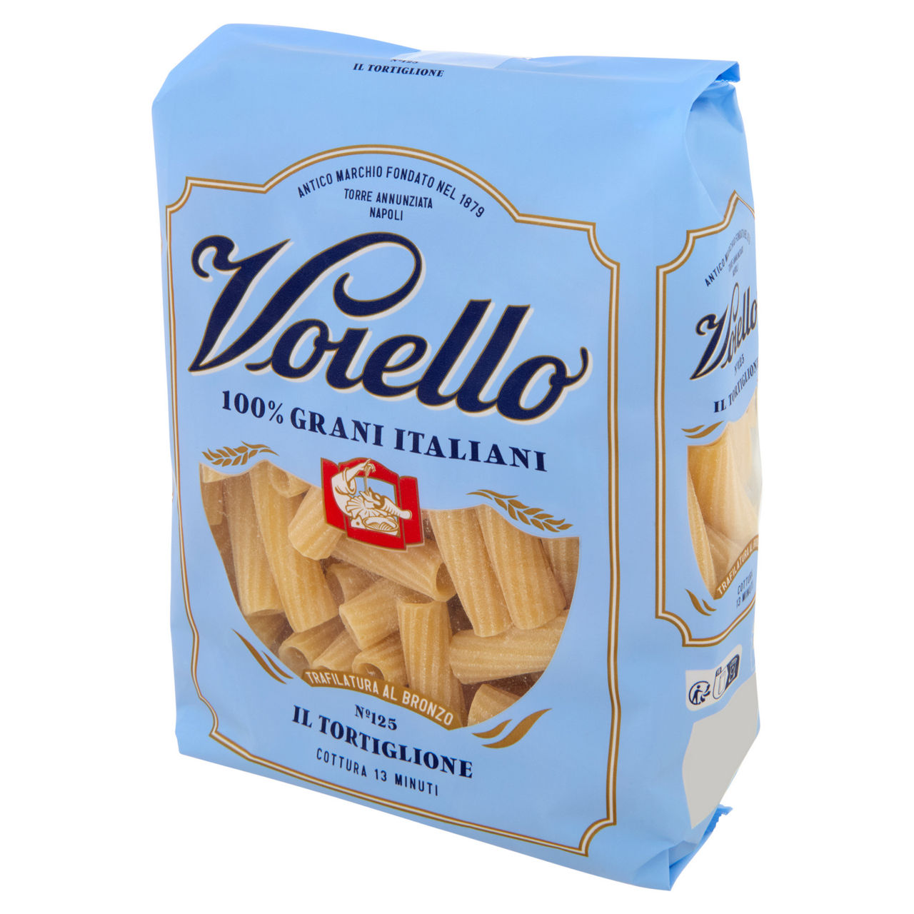 Tortiglioni n. 125 pasta di semola di grano duro 500 gr - Immagine 11