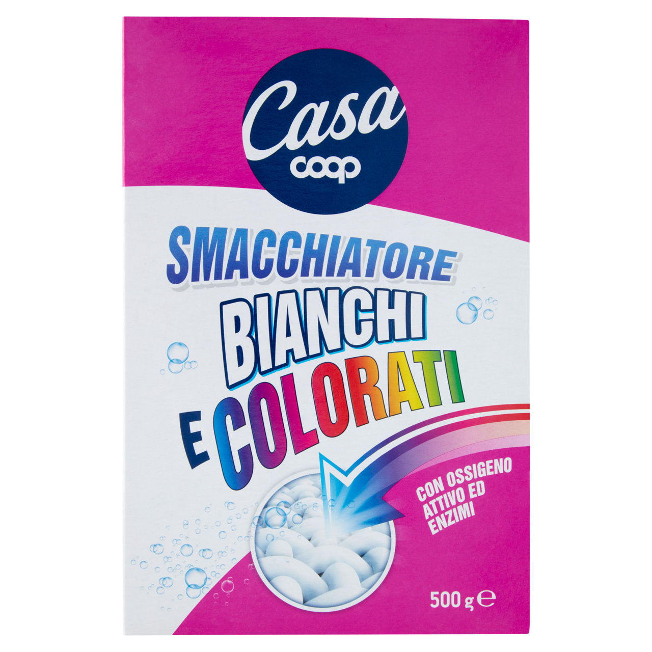 Smacchiatore tessuti multiuso in polvere 500 gr - Immagine 01