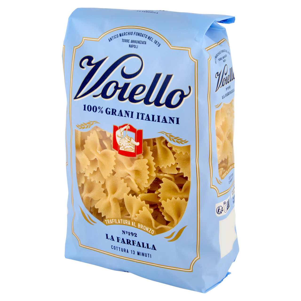 Farfalle n. 192 pasta di semola di grano duro.500 gr - Immagine 11