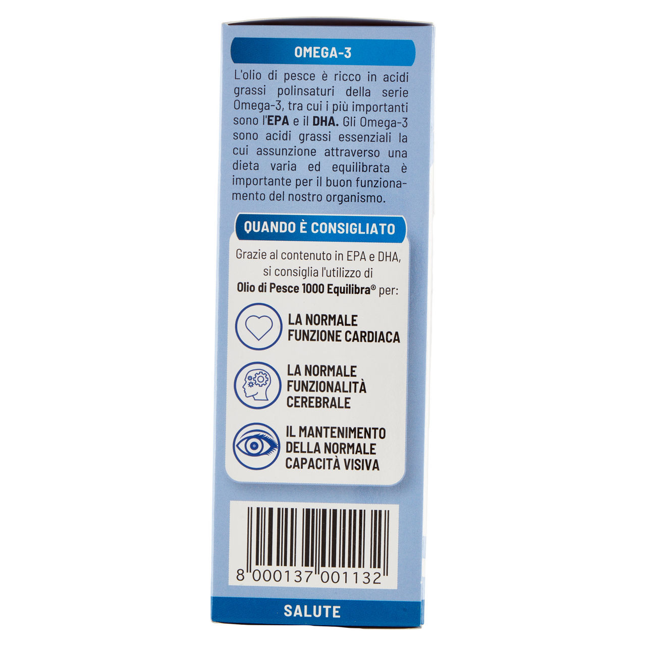 Integratore alimentare funzione cardiaca olio di pesce 1000 60 capsule - Immagine 21