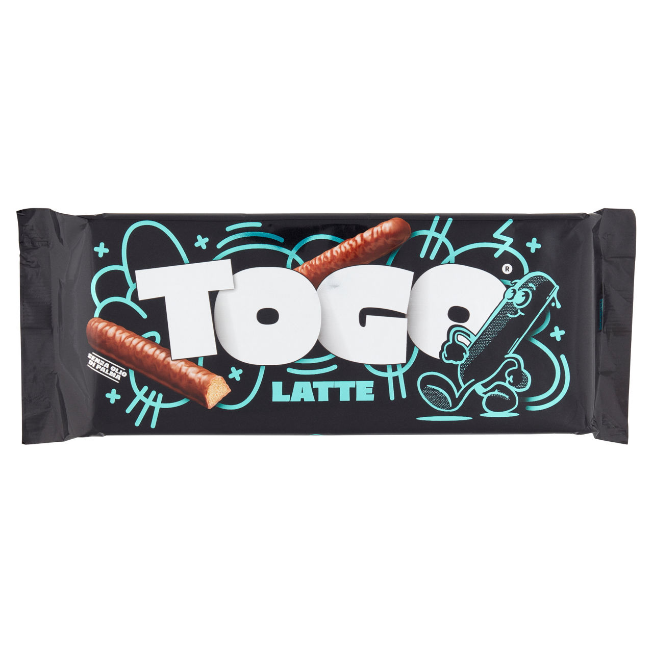 Biscotti ricoperti con cioccolato al latte 120 gr - Immagine 01