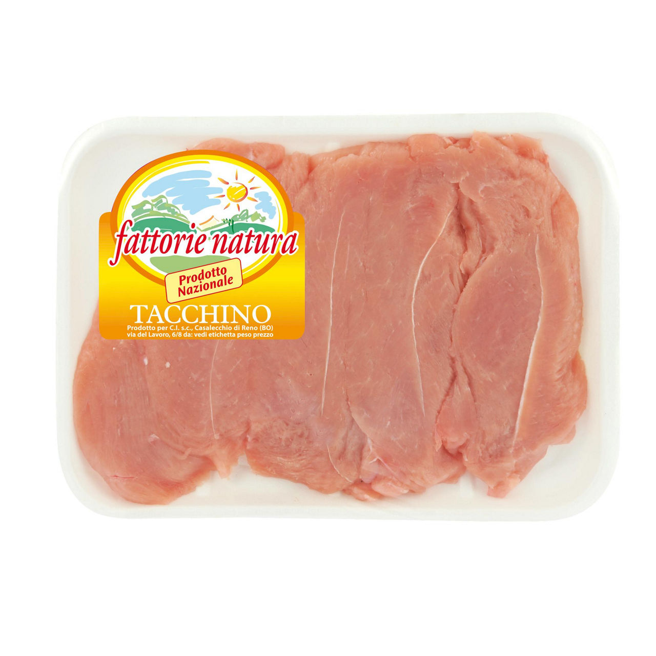 Fesa di tacchino a fette