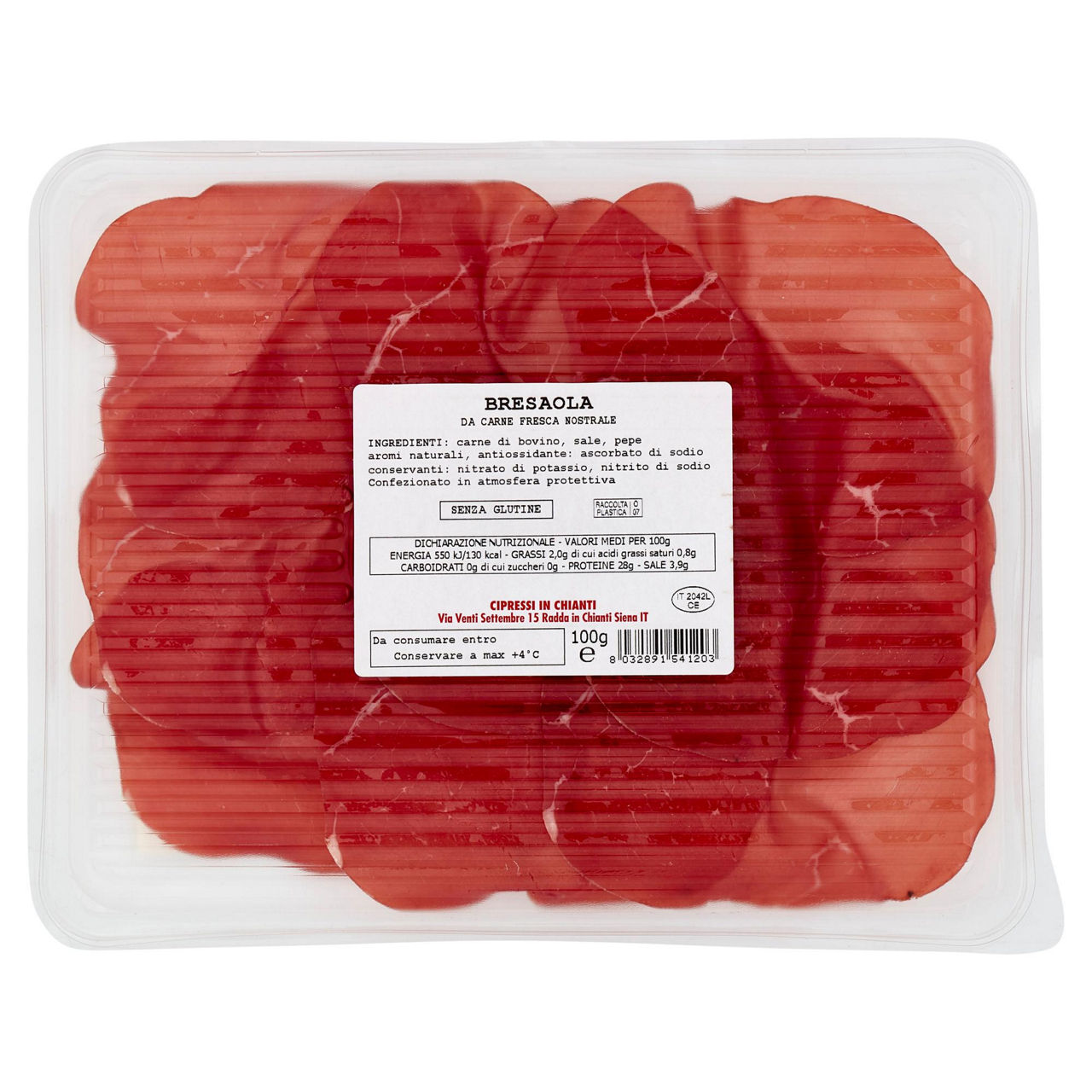 Bresaola nostrale affettata 100 gr - Immagine 51