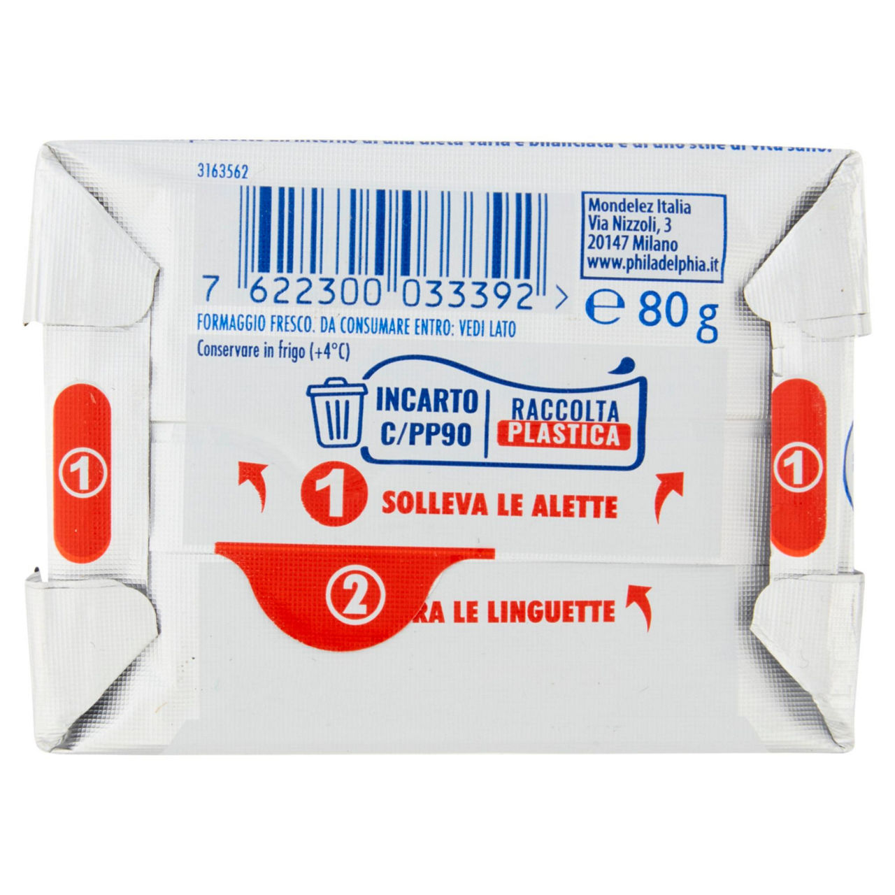 Formaggio fresco spalmabile light 80 gr - Immagine 51