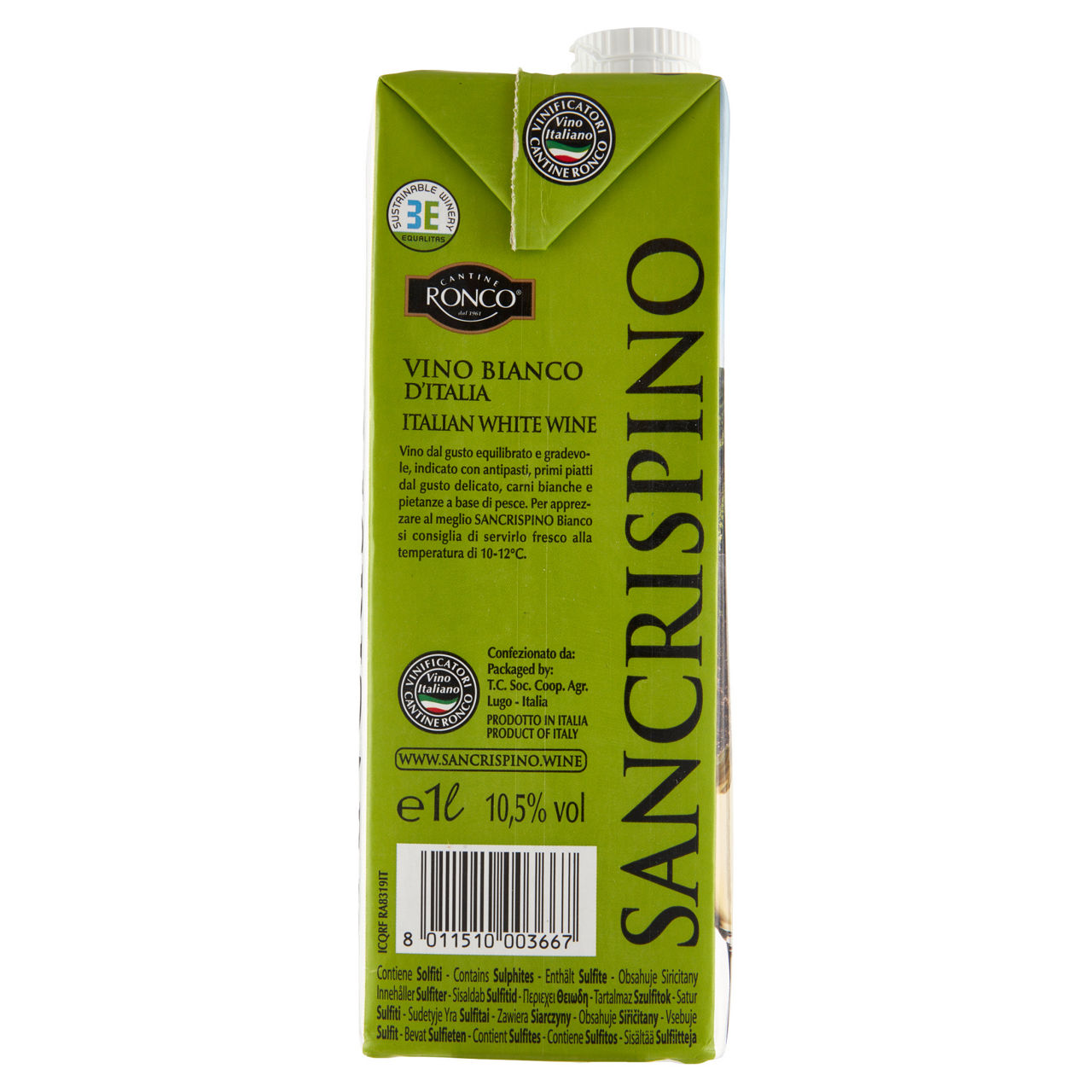 Vino Bianco d'Italia in brick 1 lt - Immagine 51