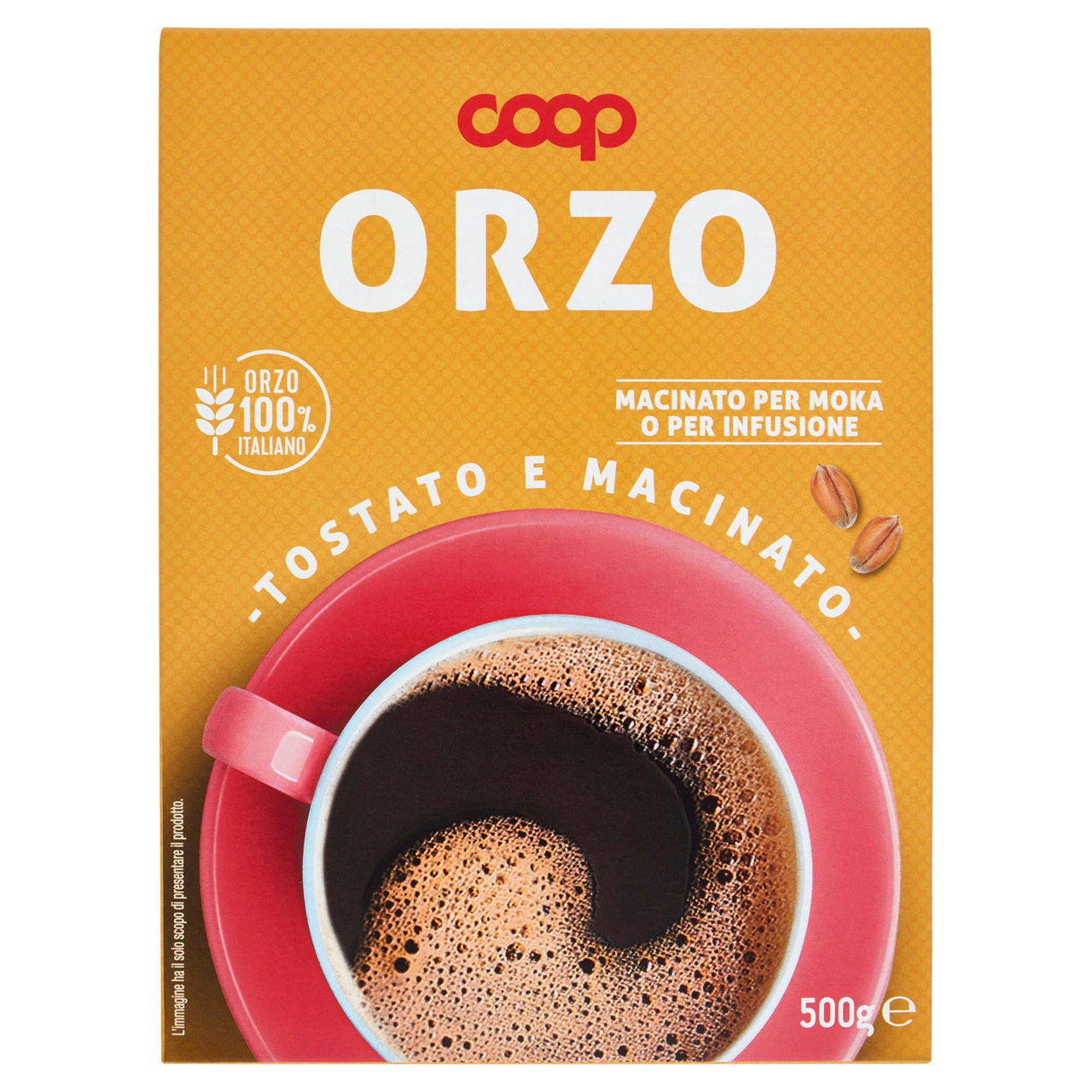 Orzo tostato e macinato per moka 500 g