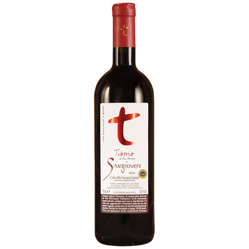 Vino rosso Sangiovese Colli della Toscana Centrale IGP 750 ml - Immagine 01