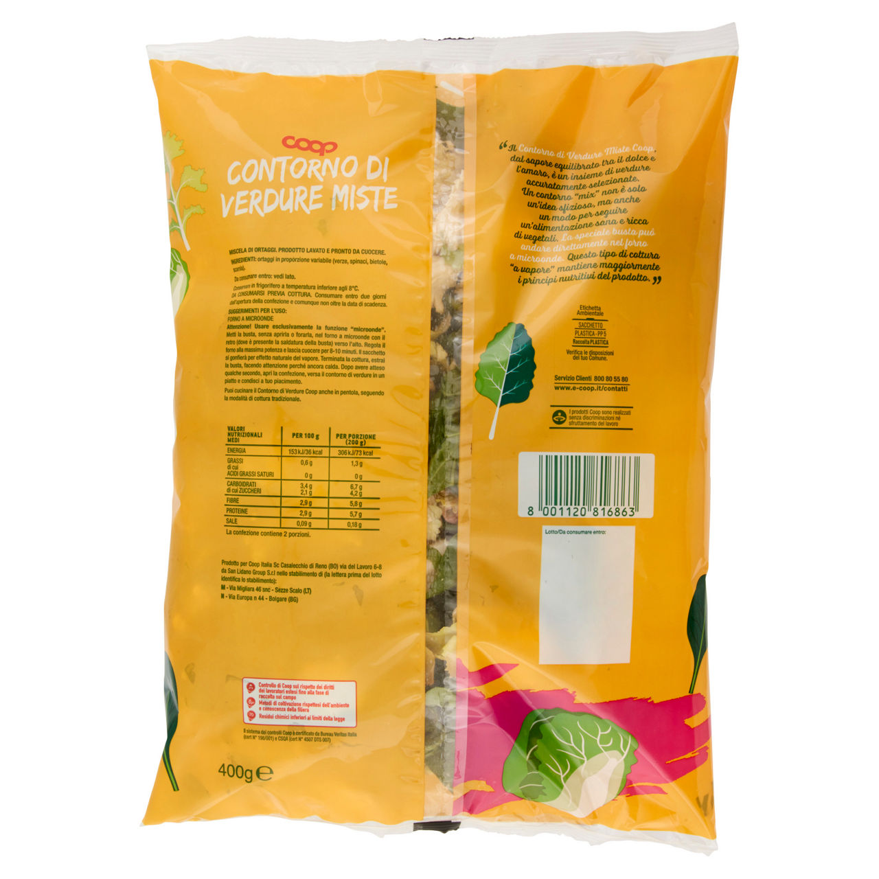 Contorno di verdure miste 400 gr - Immagine 51