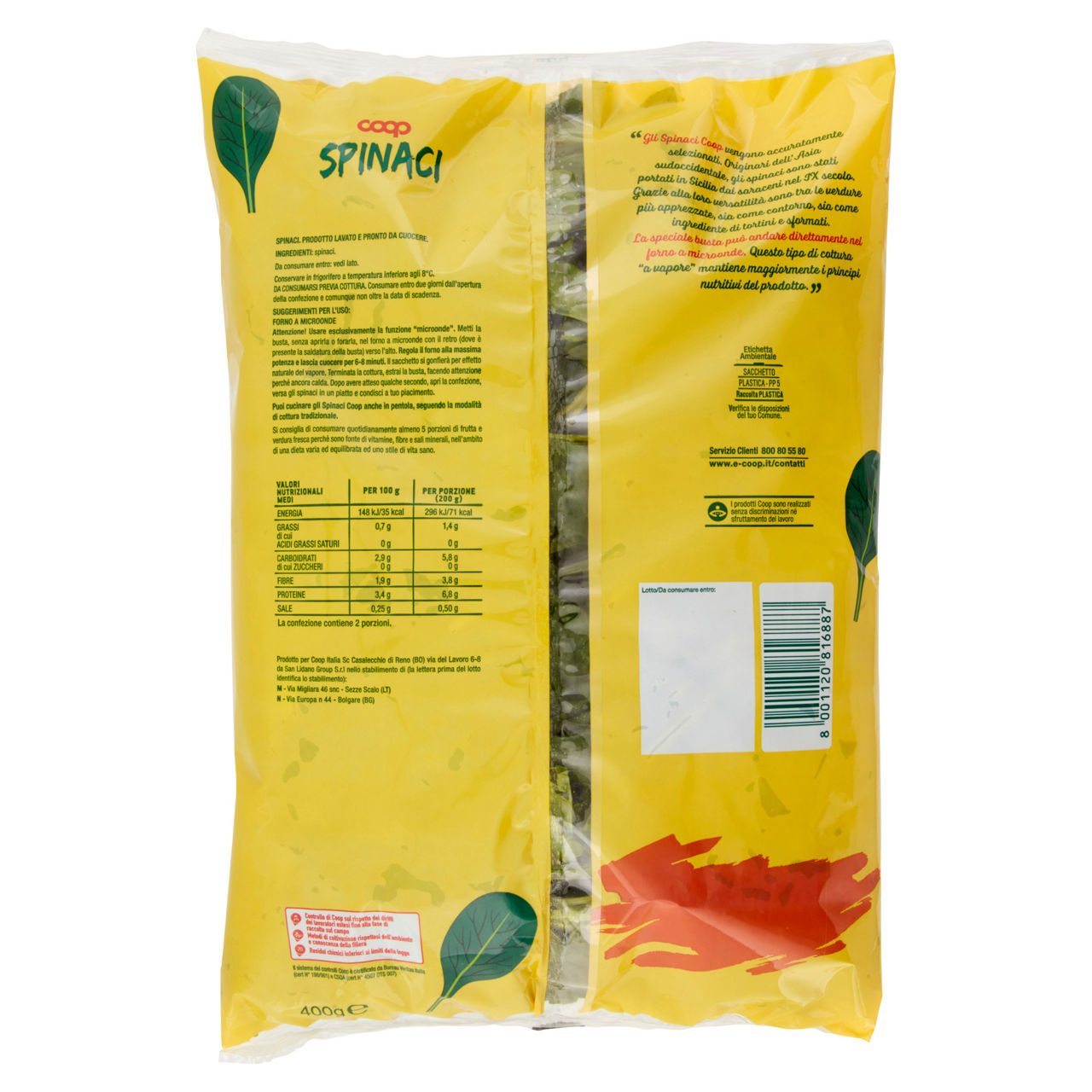 Spinaci 400 gr - Immagine 91