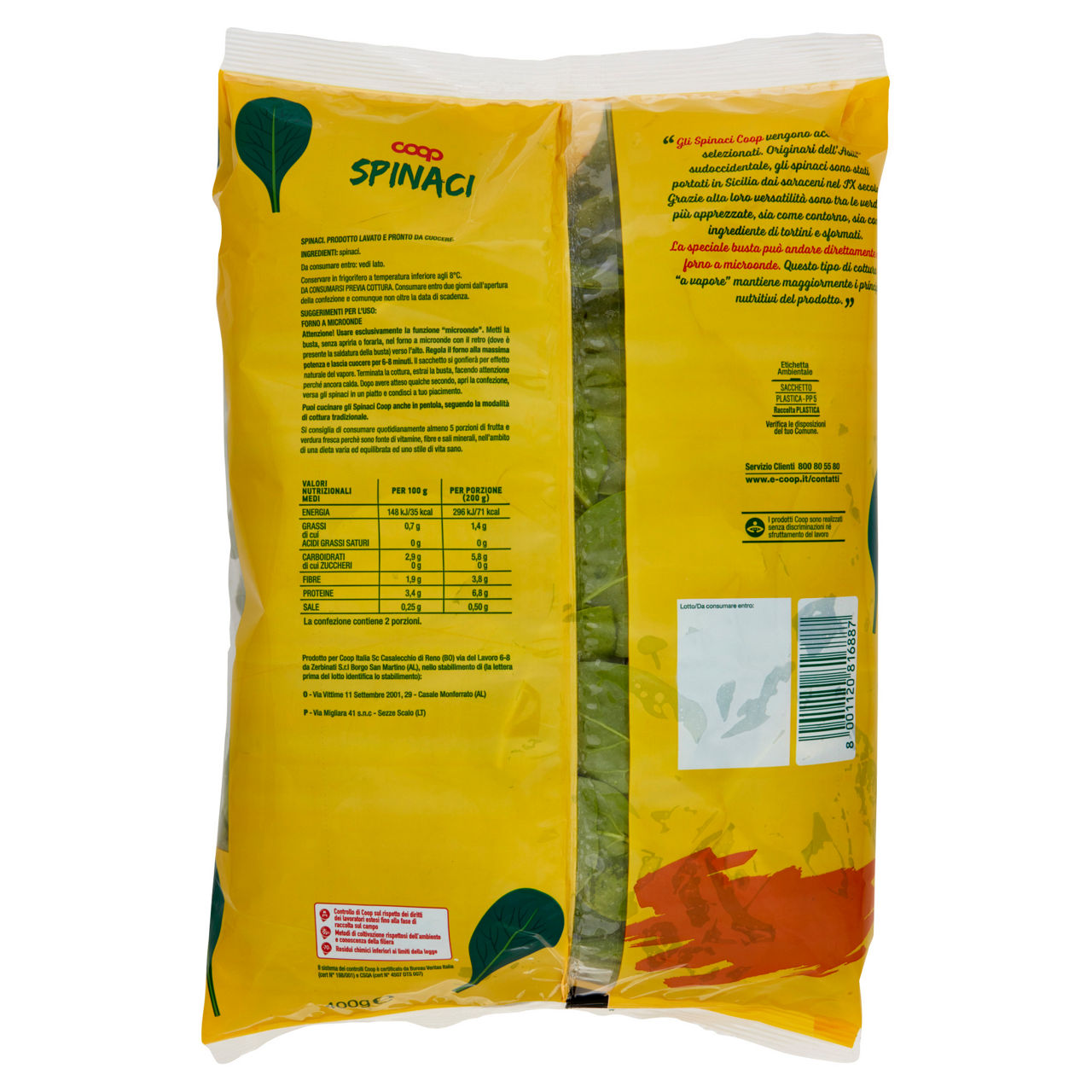 Spinaci 400 gr - Immagine 51