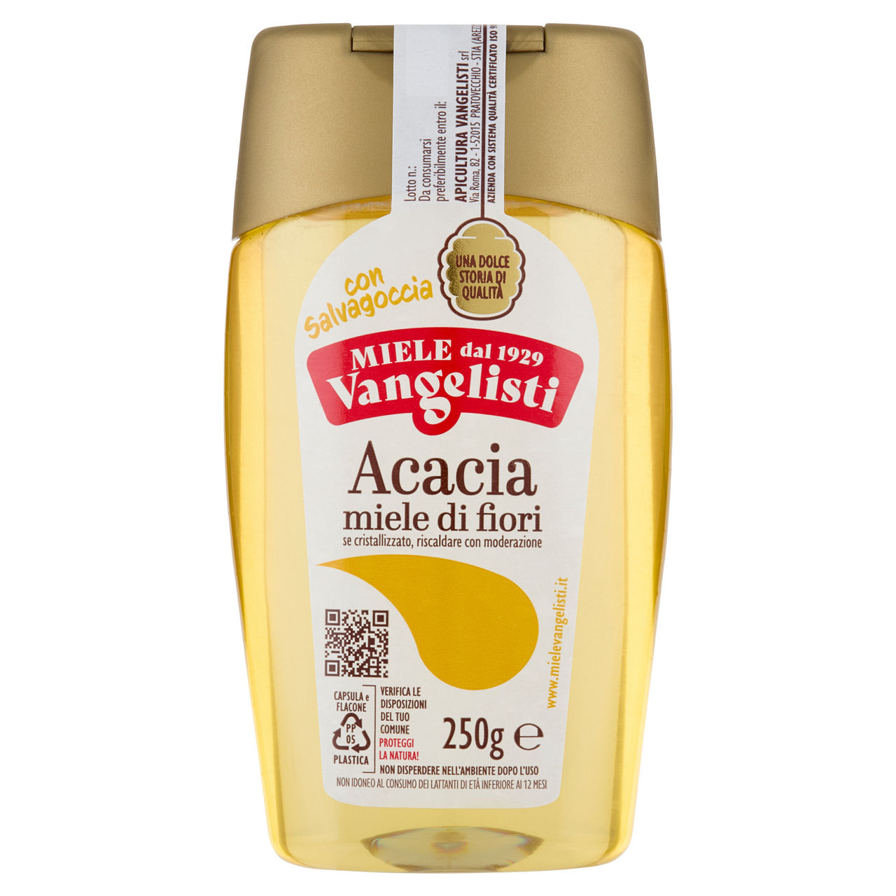 Miele di fiori di acacia 250 gr