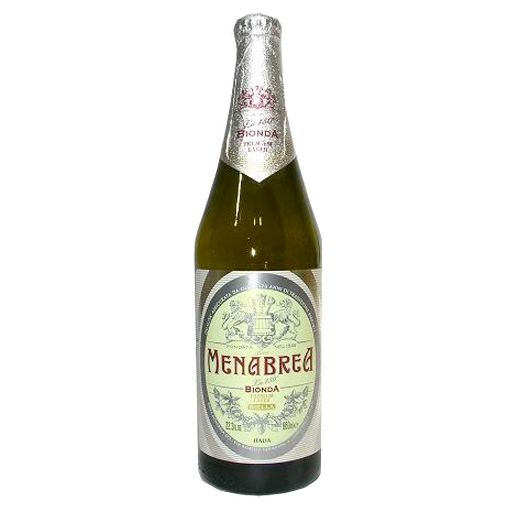 Birra anniversario menabrea in bottiglia 660 ml