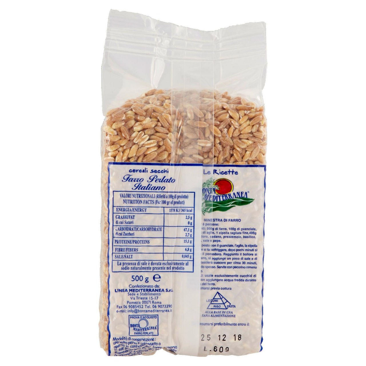 Farro perlato sottovuoto 500 gr - Immagine 51