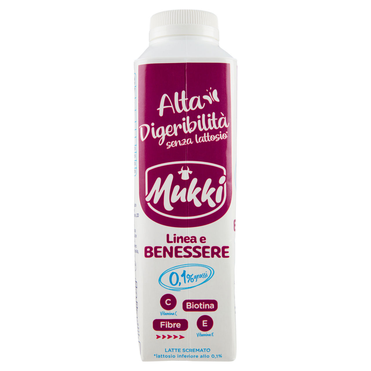 Latte magro con fibre e vitamine 500 ml
