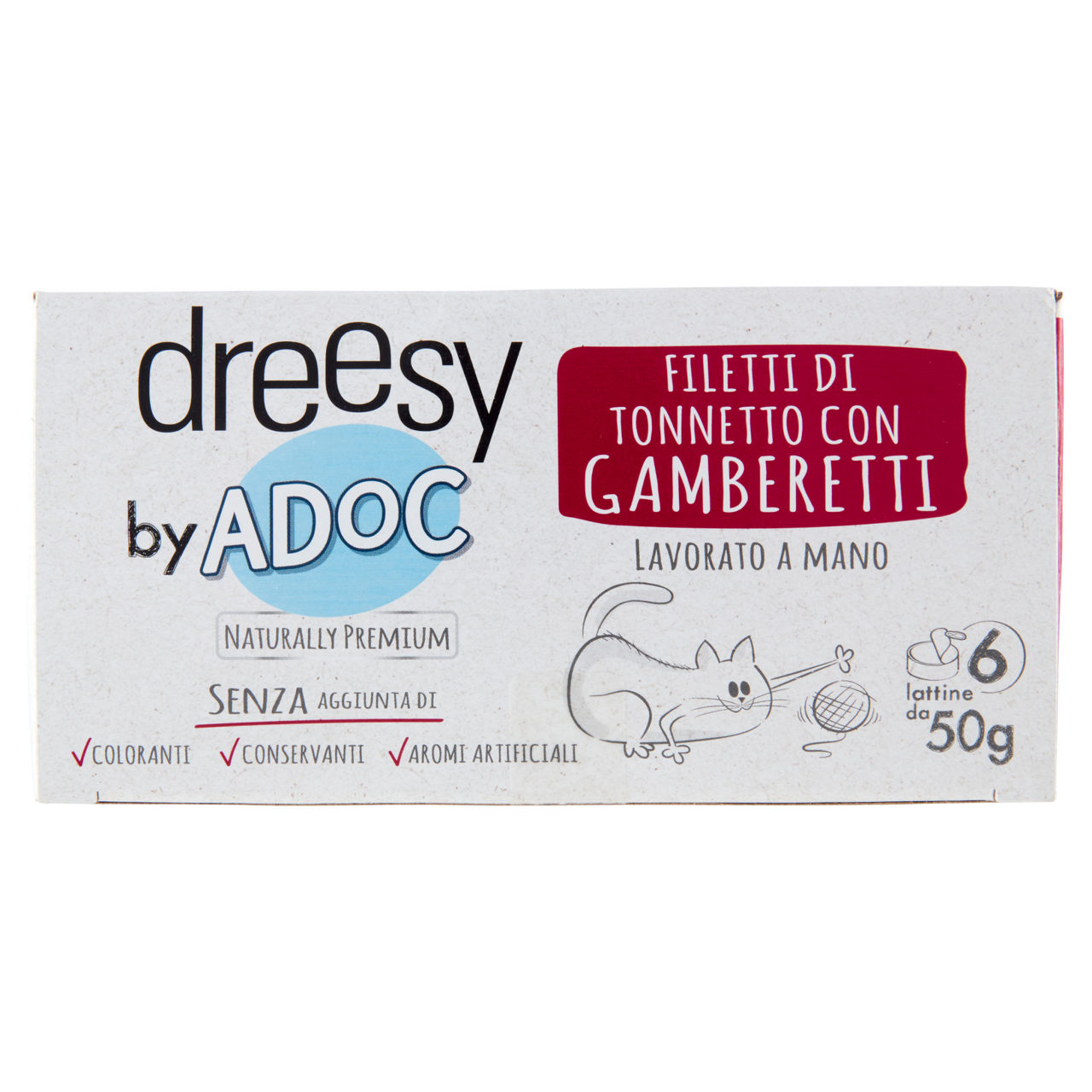 Umido per gatti tonnetto orientale e gamberetti 6 pz x 50 gr - Immagine 21